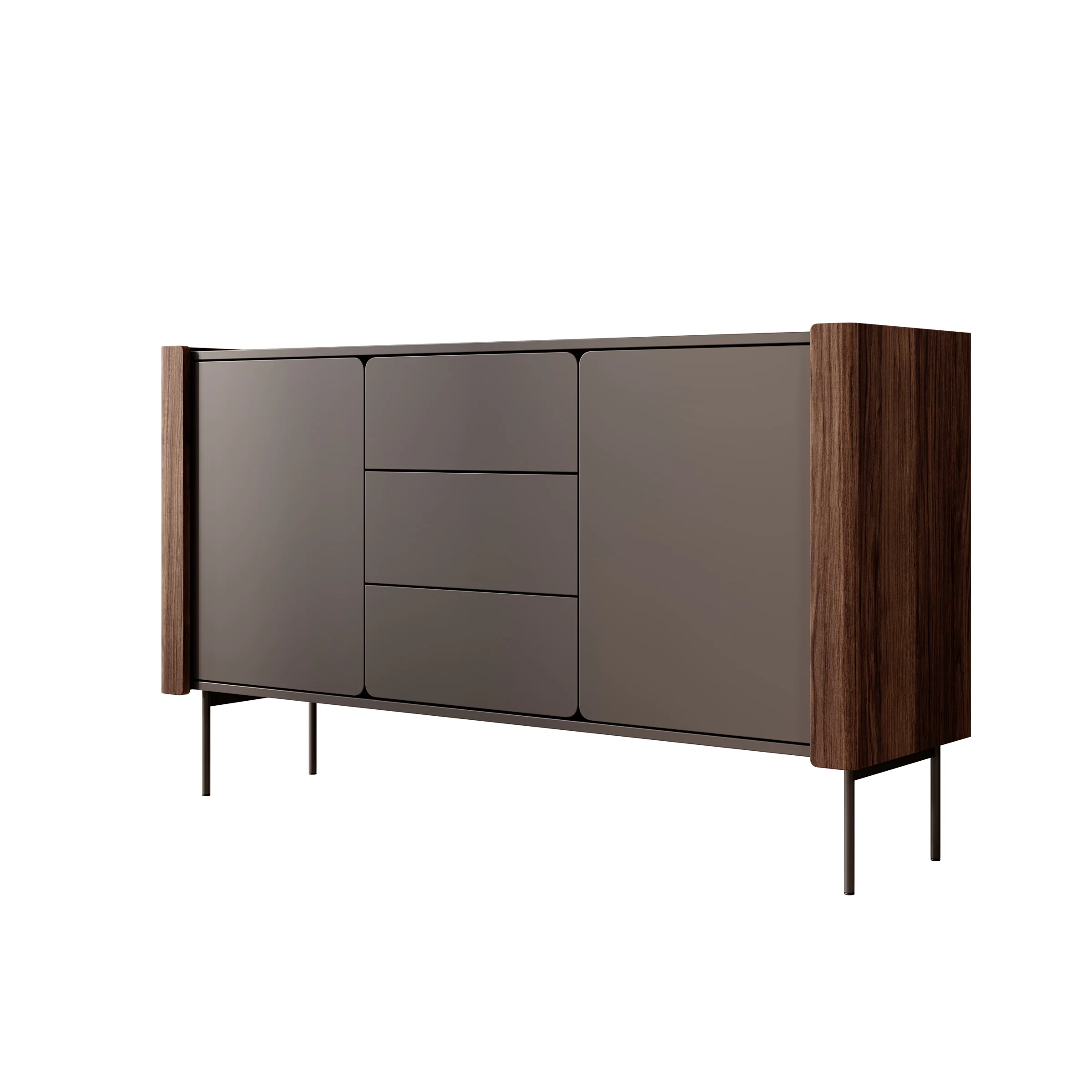 Lux - Dressoir - Zwart - 142x40x83 cm - Image 6