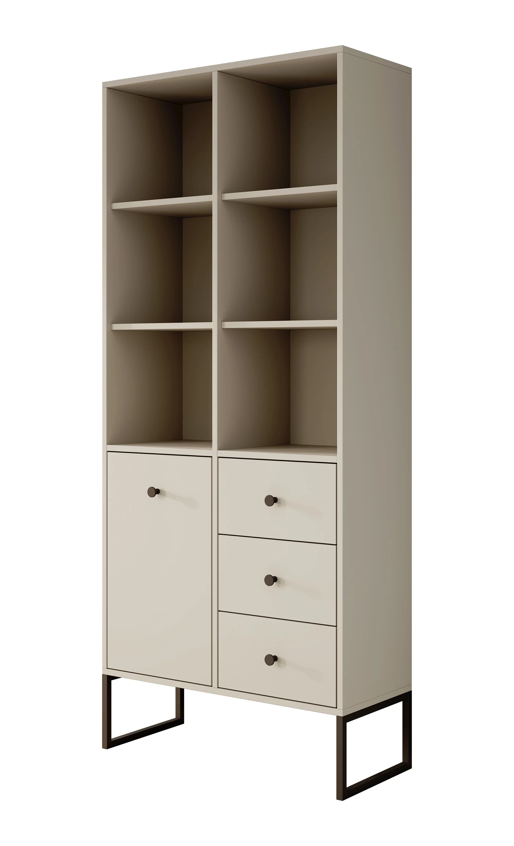 Lyndall - Boekenkast - Beige - 77x33x180 cm - Image 6