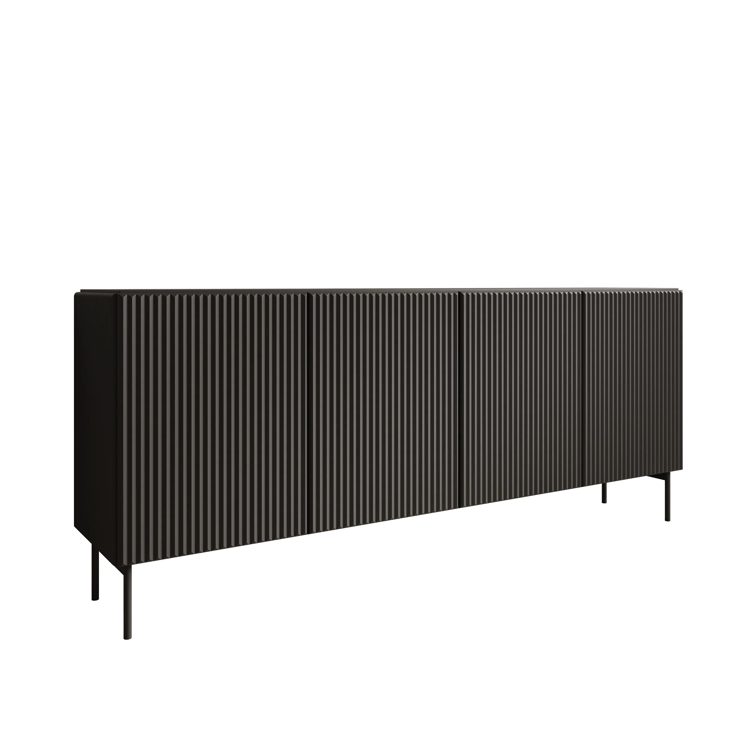 Marajo - Dressoir - Zwart - 195x40x81 cm - Image 6
