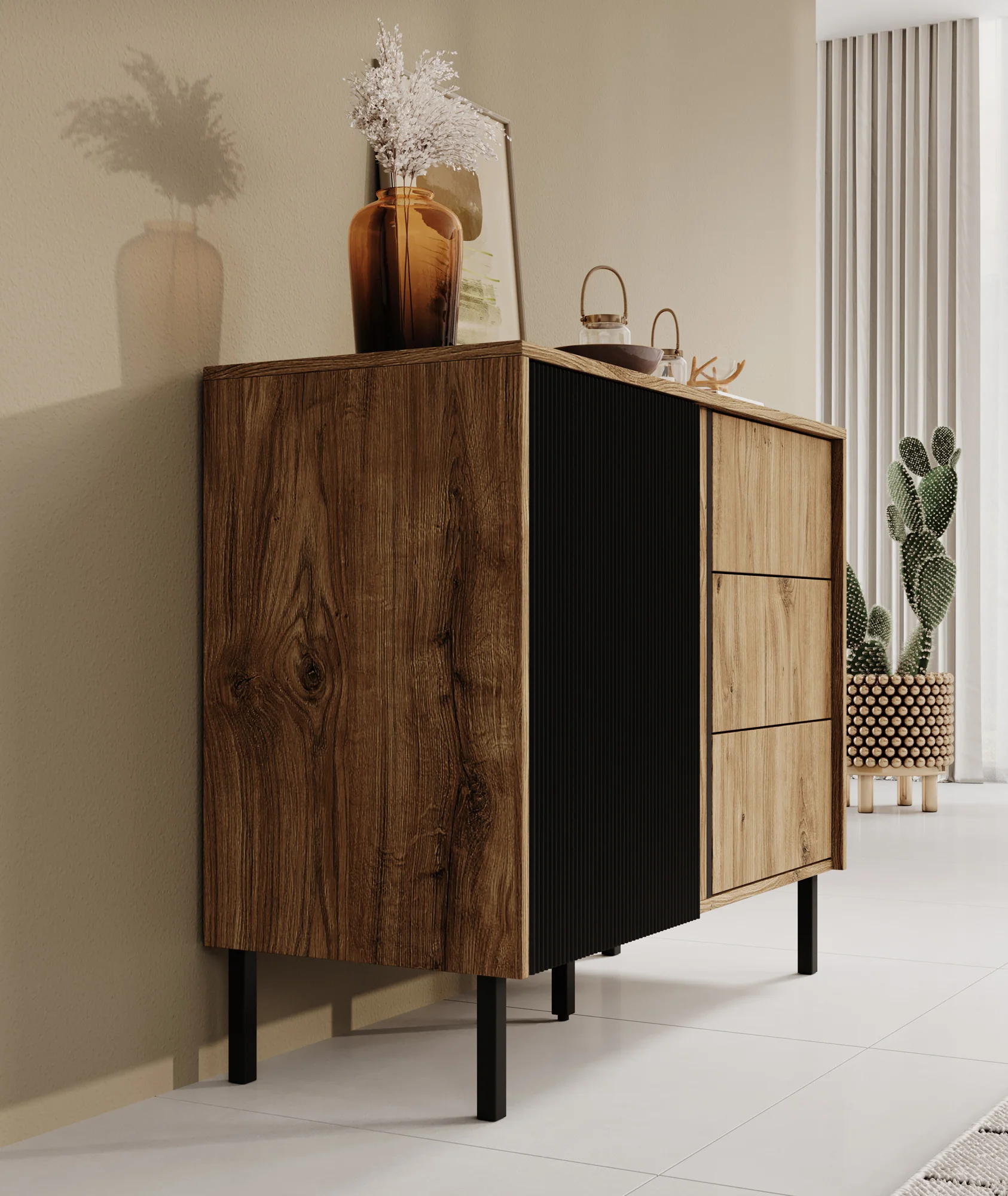 Margareth - Dressoir - Eiken - 100x41x80 cm - Image 4