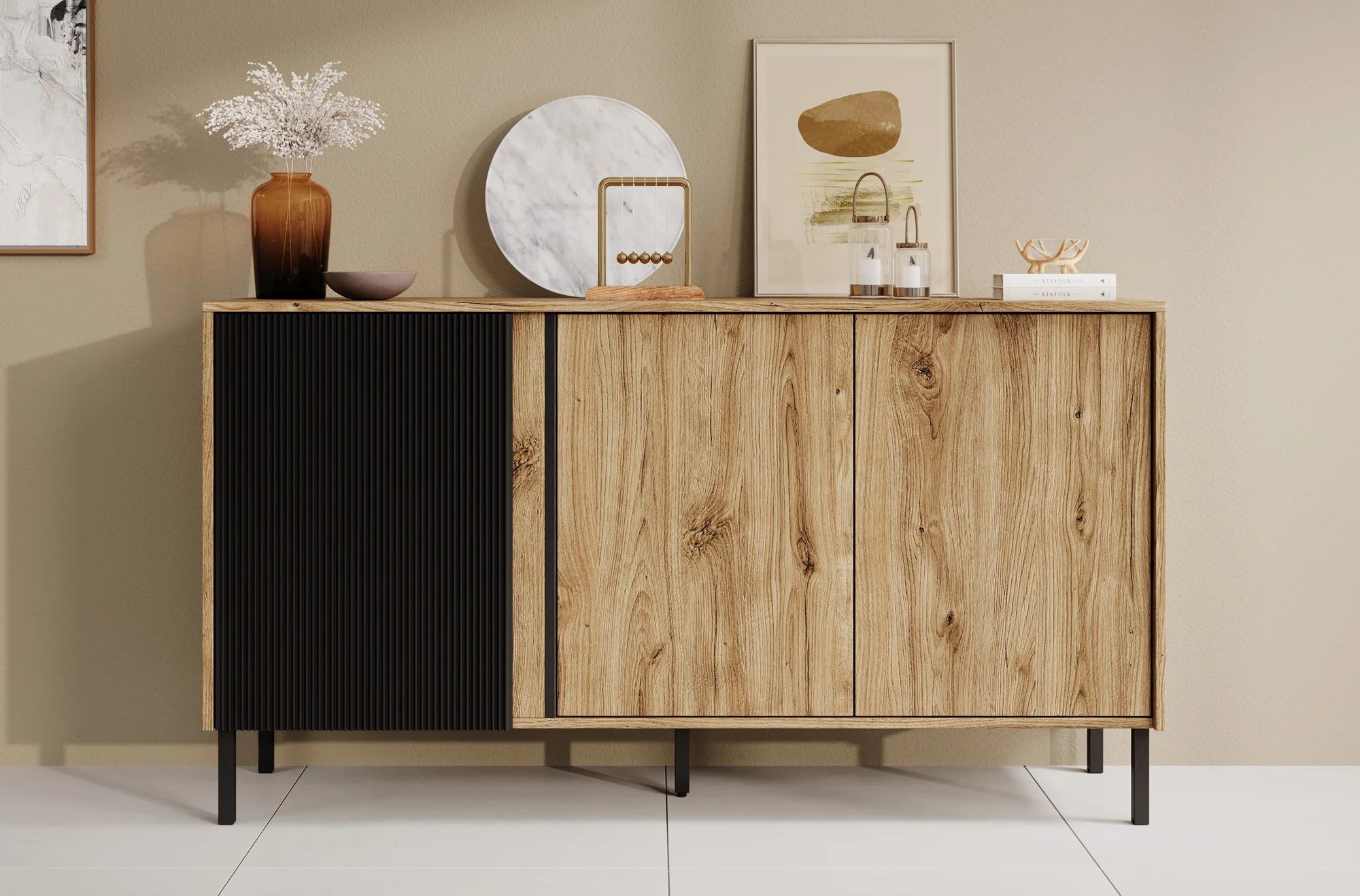 Margareth - Dressoir - Eiken - 145x41x80 cm - Image 2