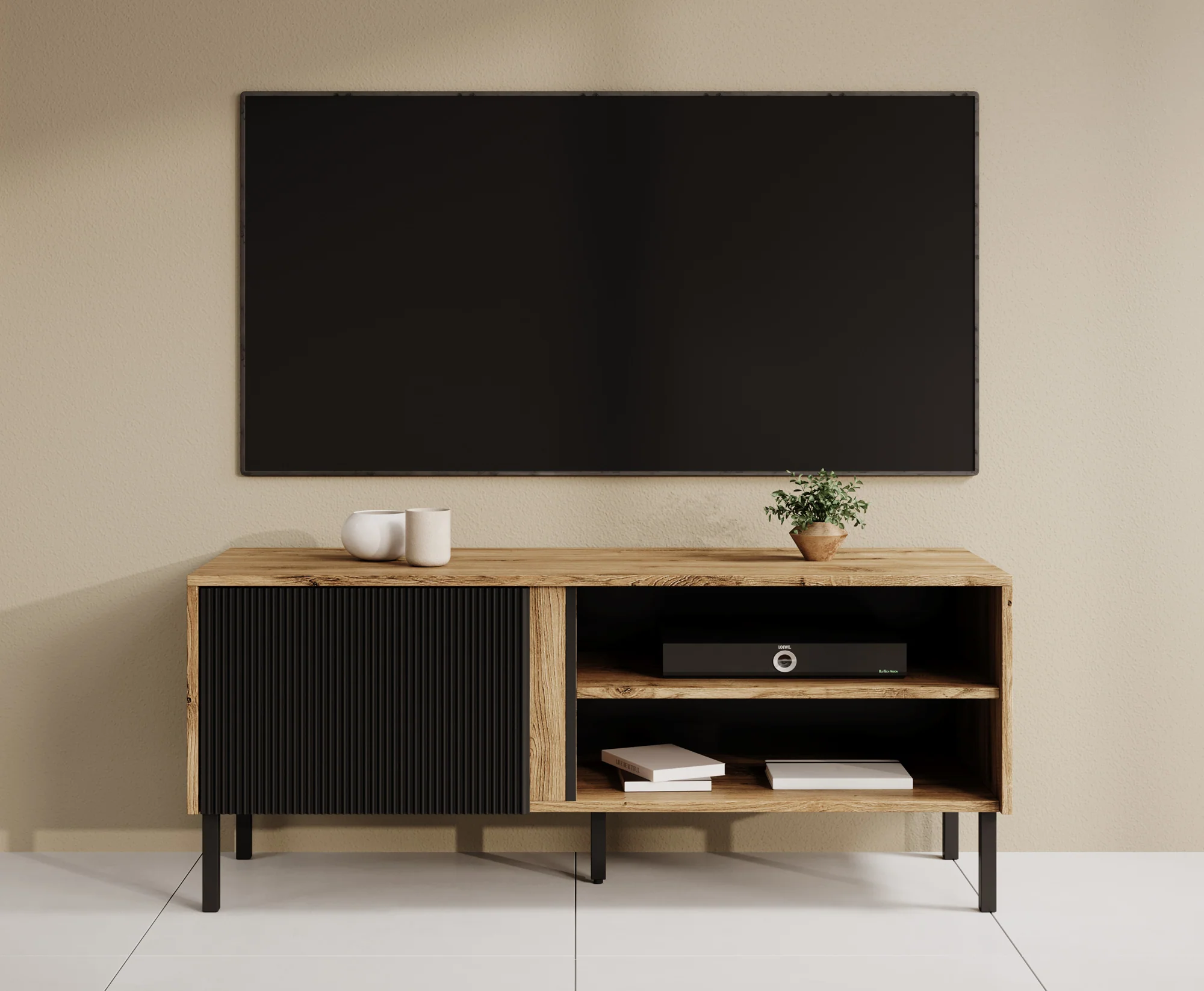 Margareth - TV-Meubel - Eiken  - 120 cm - Image 2