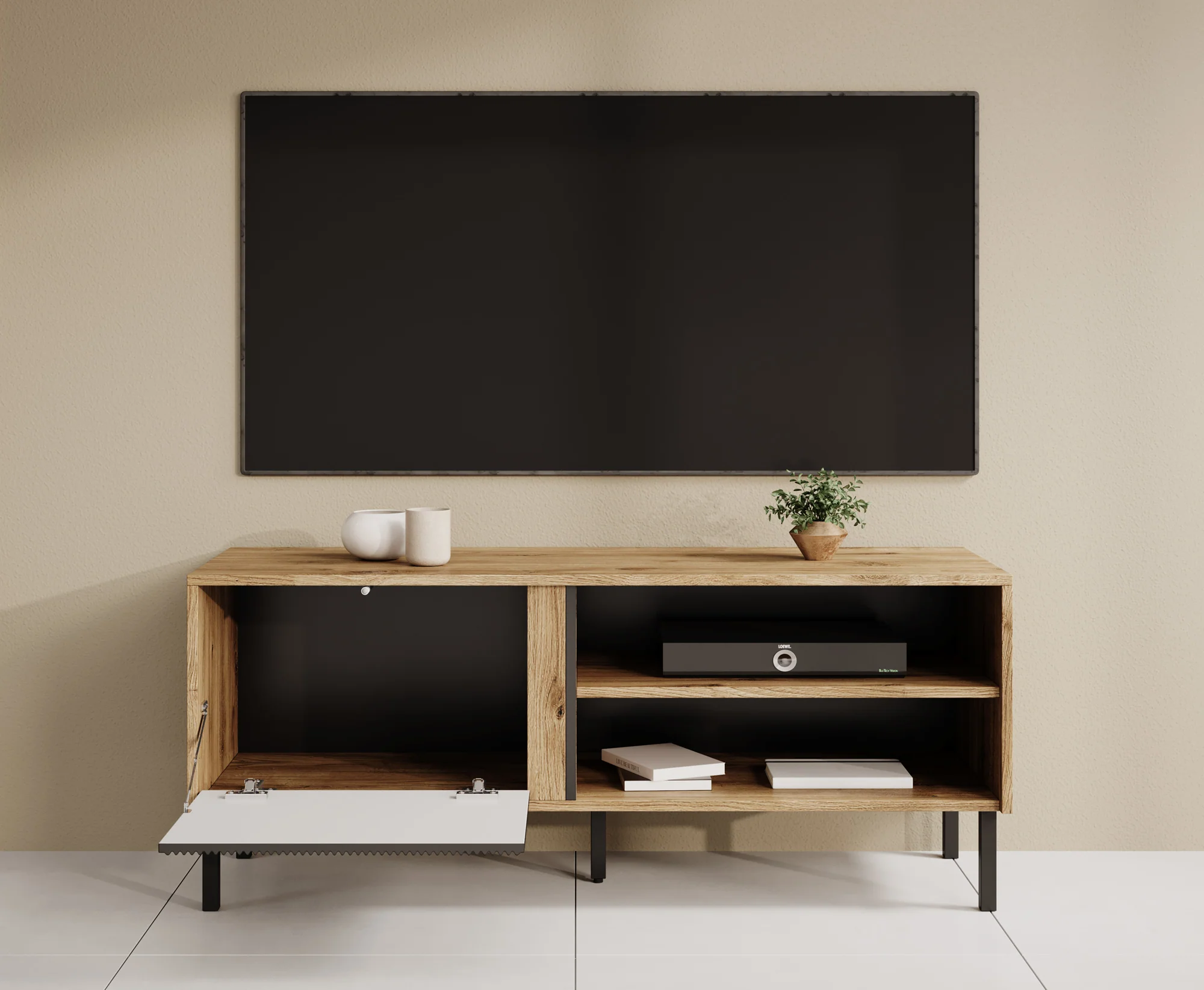 Margareth - TV-Meubel - Eiken  - 120 cm - Image 3