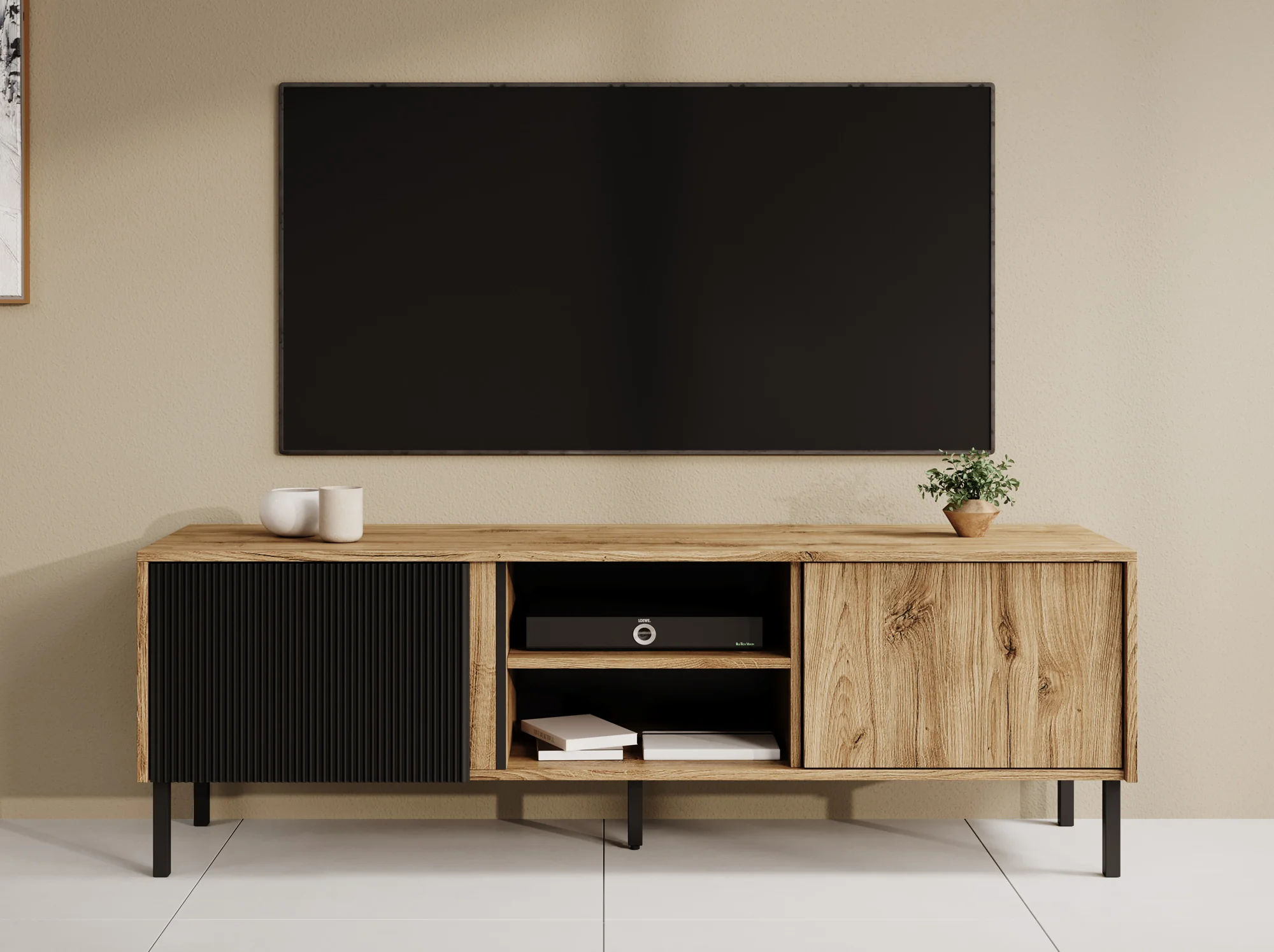 Margareth - TV-Meubel - Eiken  - 150 cm - Image 2