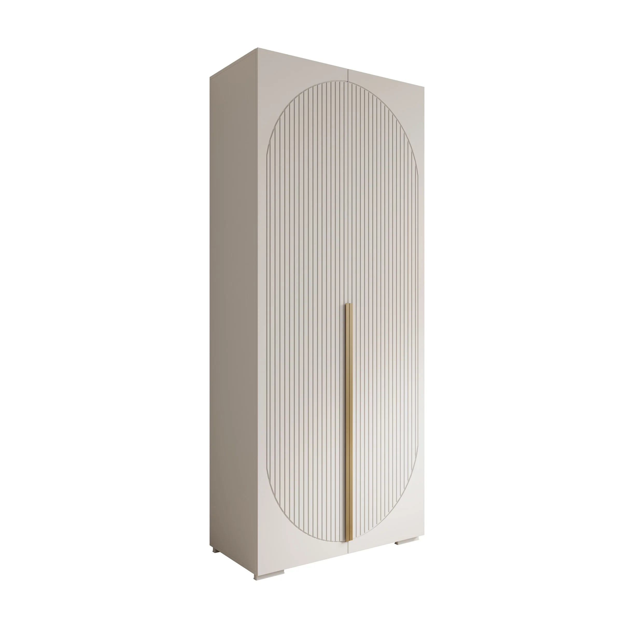 Mayfair - Kledingkast 2-deurs - Wit - 100x47x237 cm - Image 6