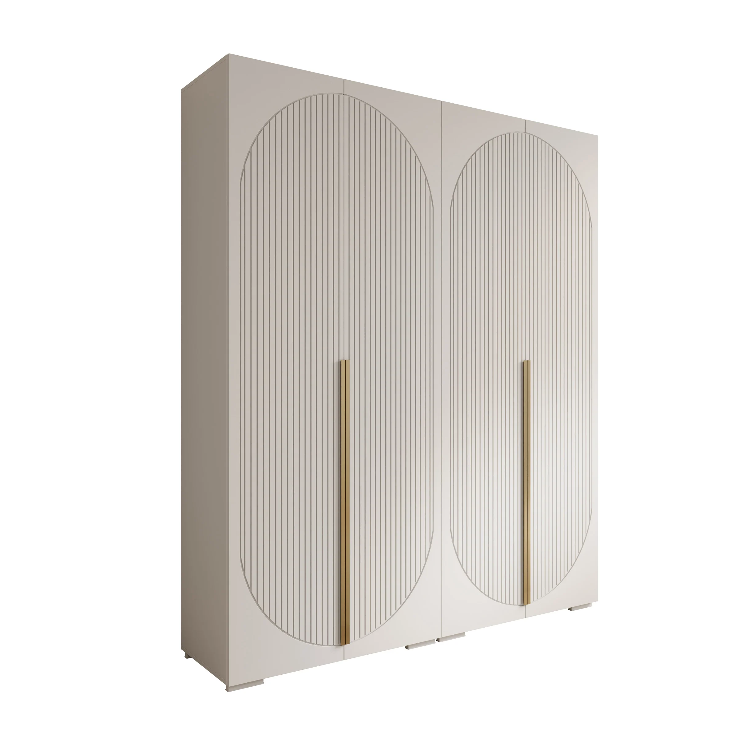 Mayfair - Kledingkast 4-deurs - Wit - 200x47x237 cm - Image 6