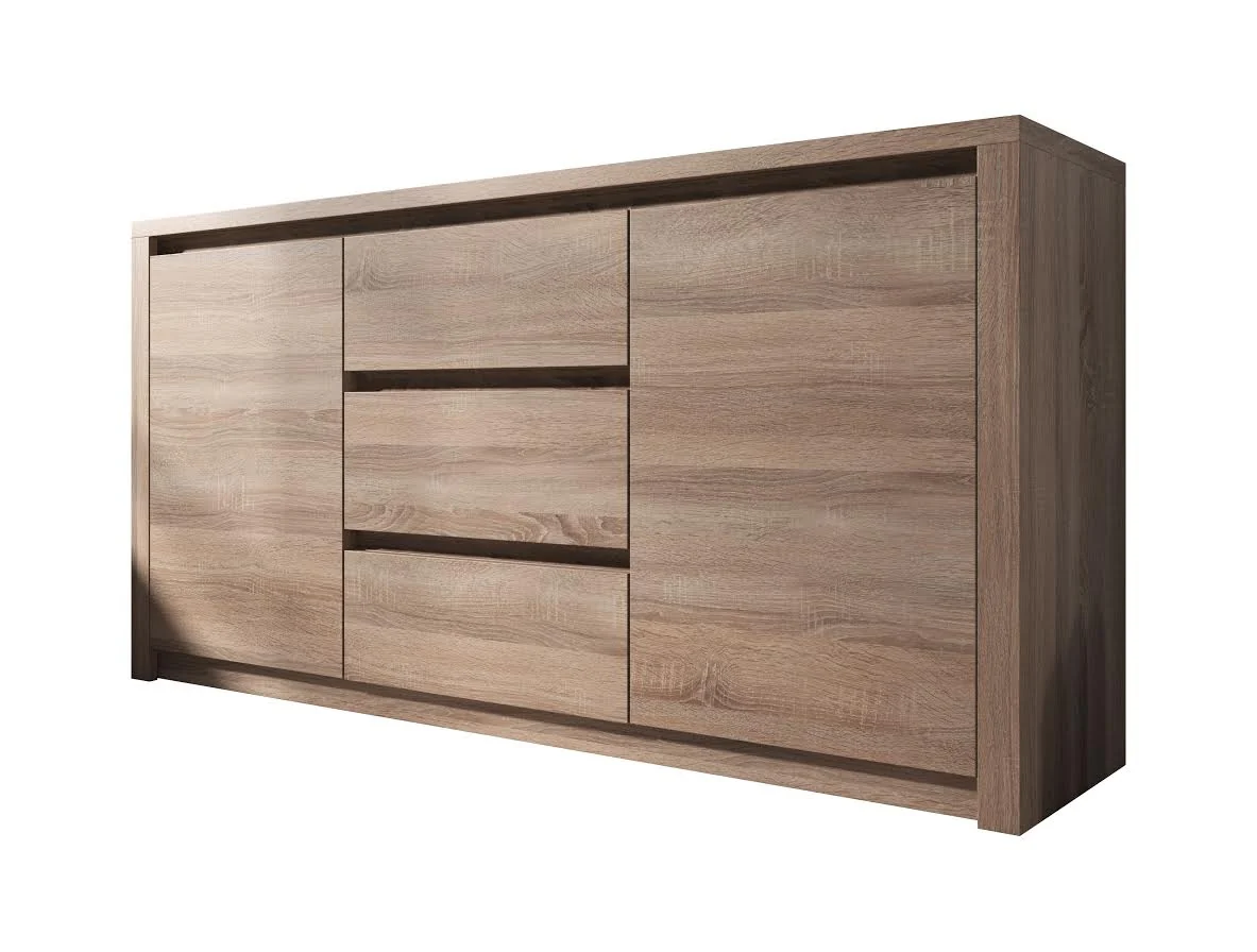 Monaco - Dressoir - Truffel eiken - 140x43x80 cm - Image 7