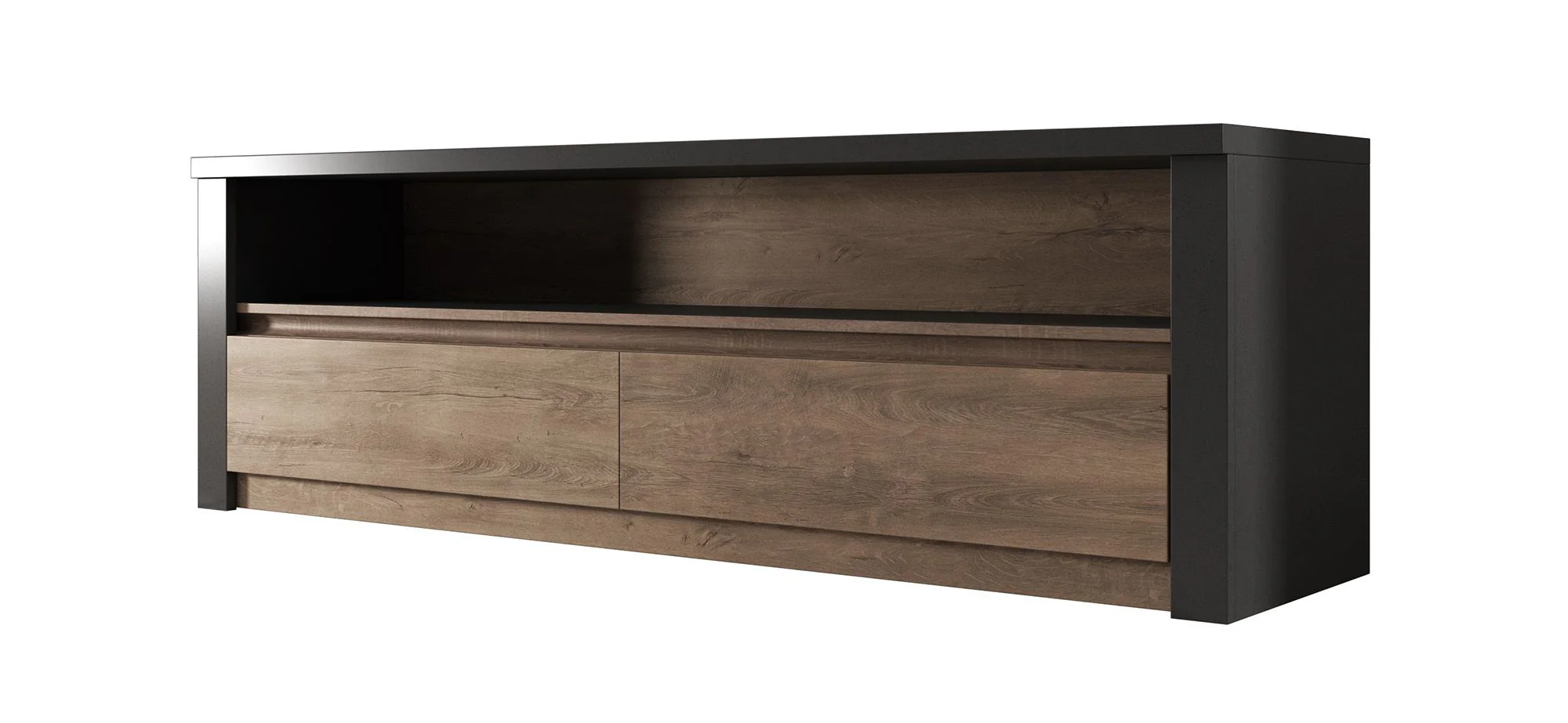 Monaco - TV-Meubel - Eiken/grijs - 130 cm - Image 7