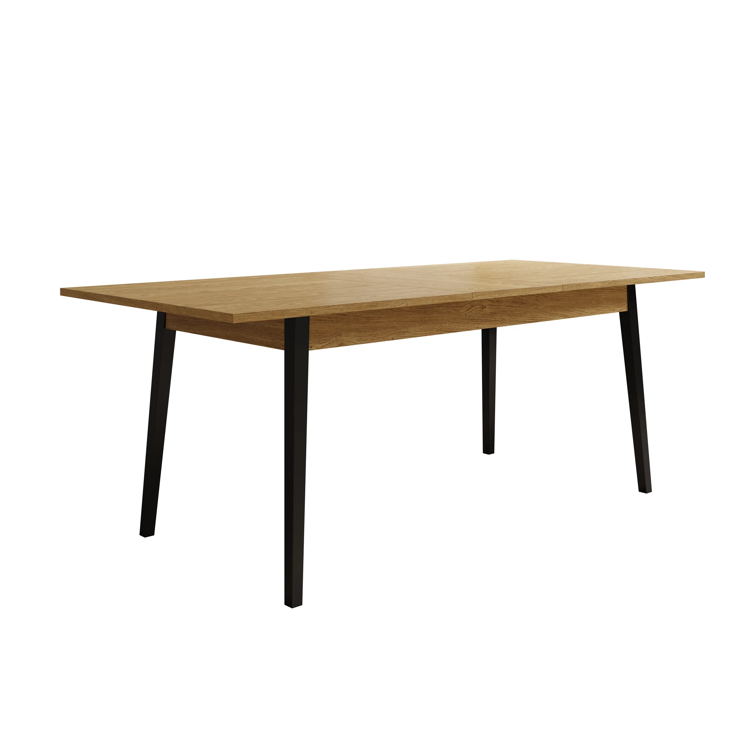 Monor - Eetkamertafel - Eiken - 200x90x76 cm - Image 5