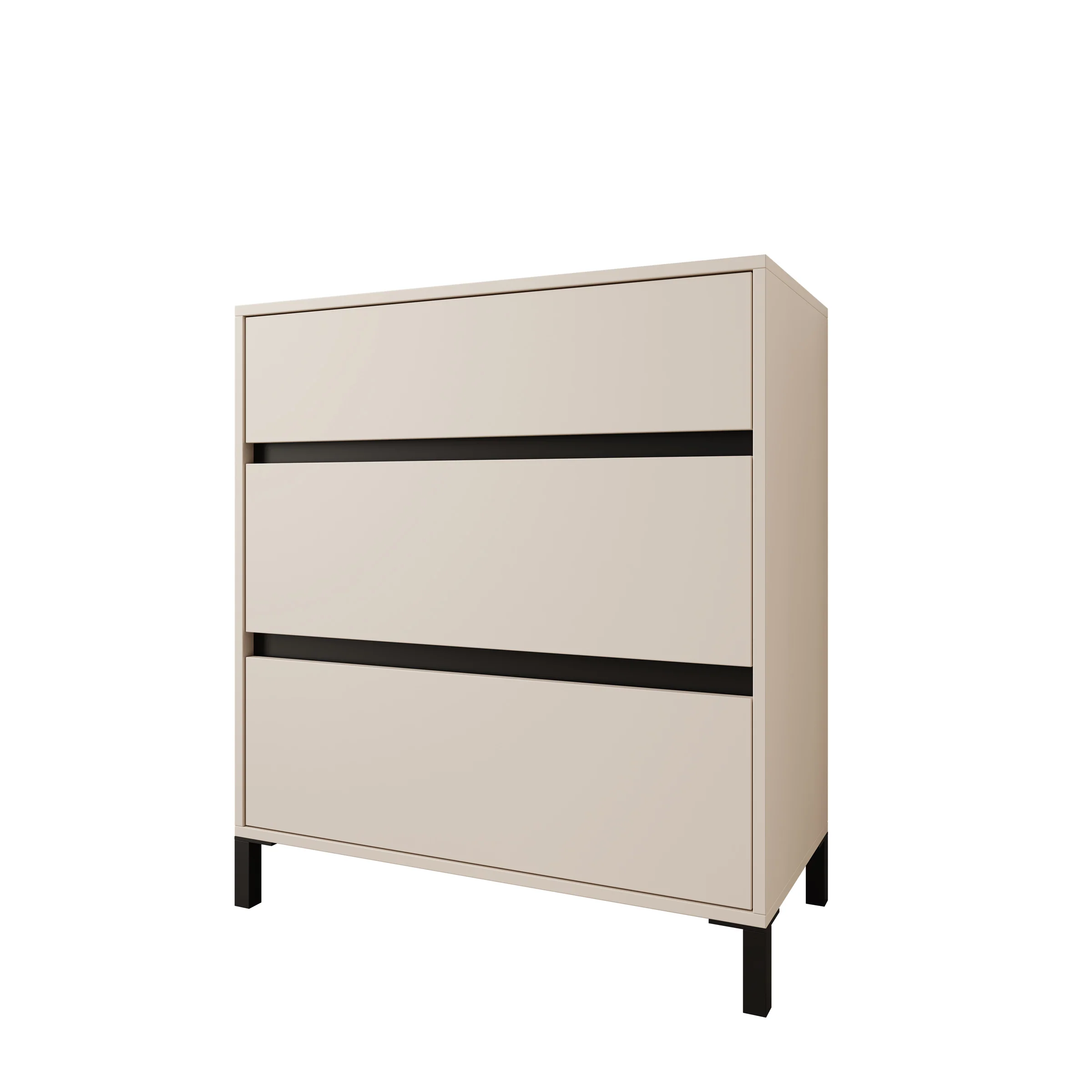 Montellini - Ladekast met 3 lades - Beige - 80x40x90 cm - Image 7