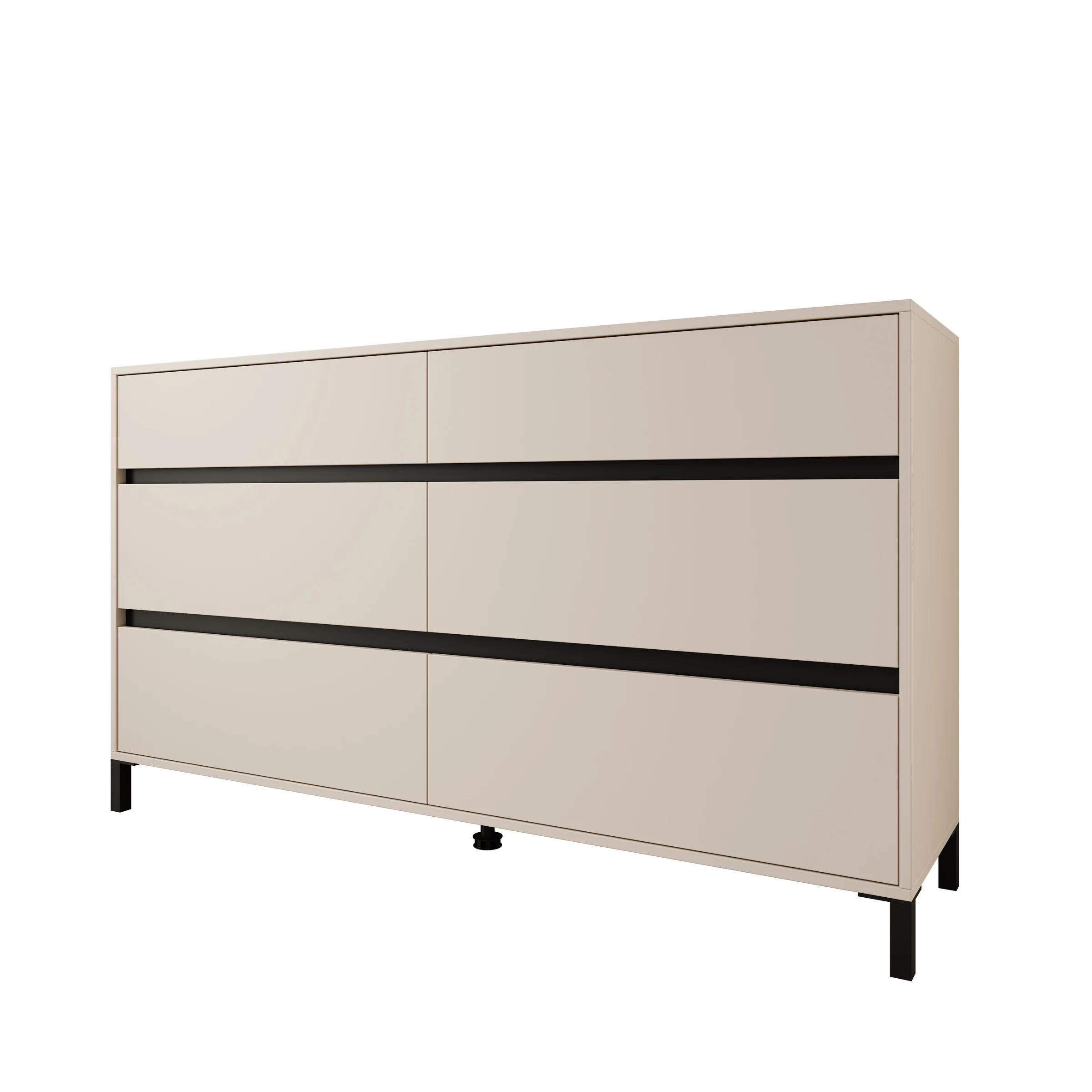 Montellini - Ladekast met 6 lades - Beige - 157x40x90 cm - Image 7
