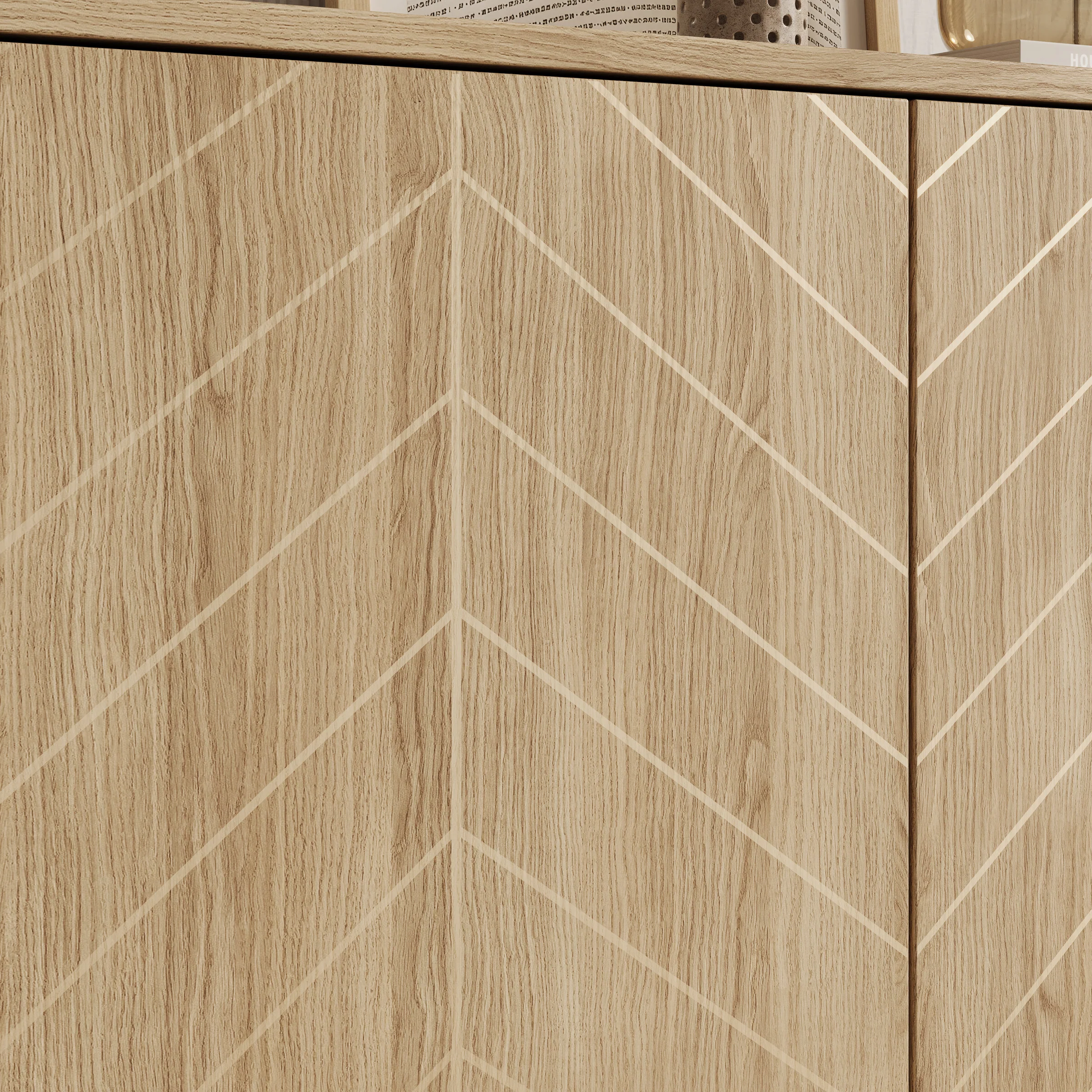 Montera - Dressoir - Eikenpatroon - 103x41x96 cm - Image 8