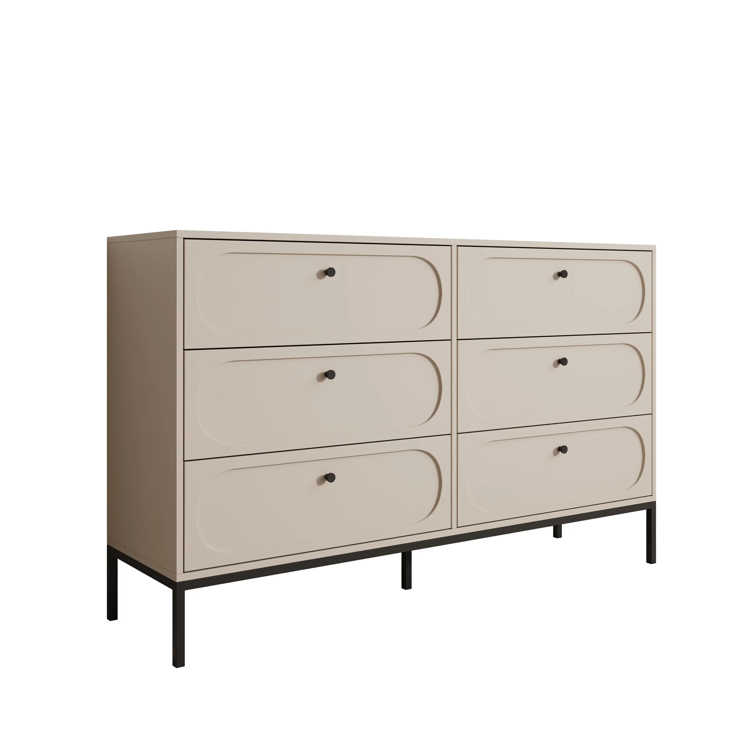 Montserrat - Ladekast 6 lades - Beige - 150x40x92 cm - Image 7
