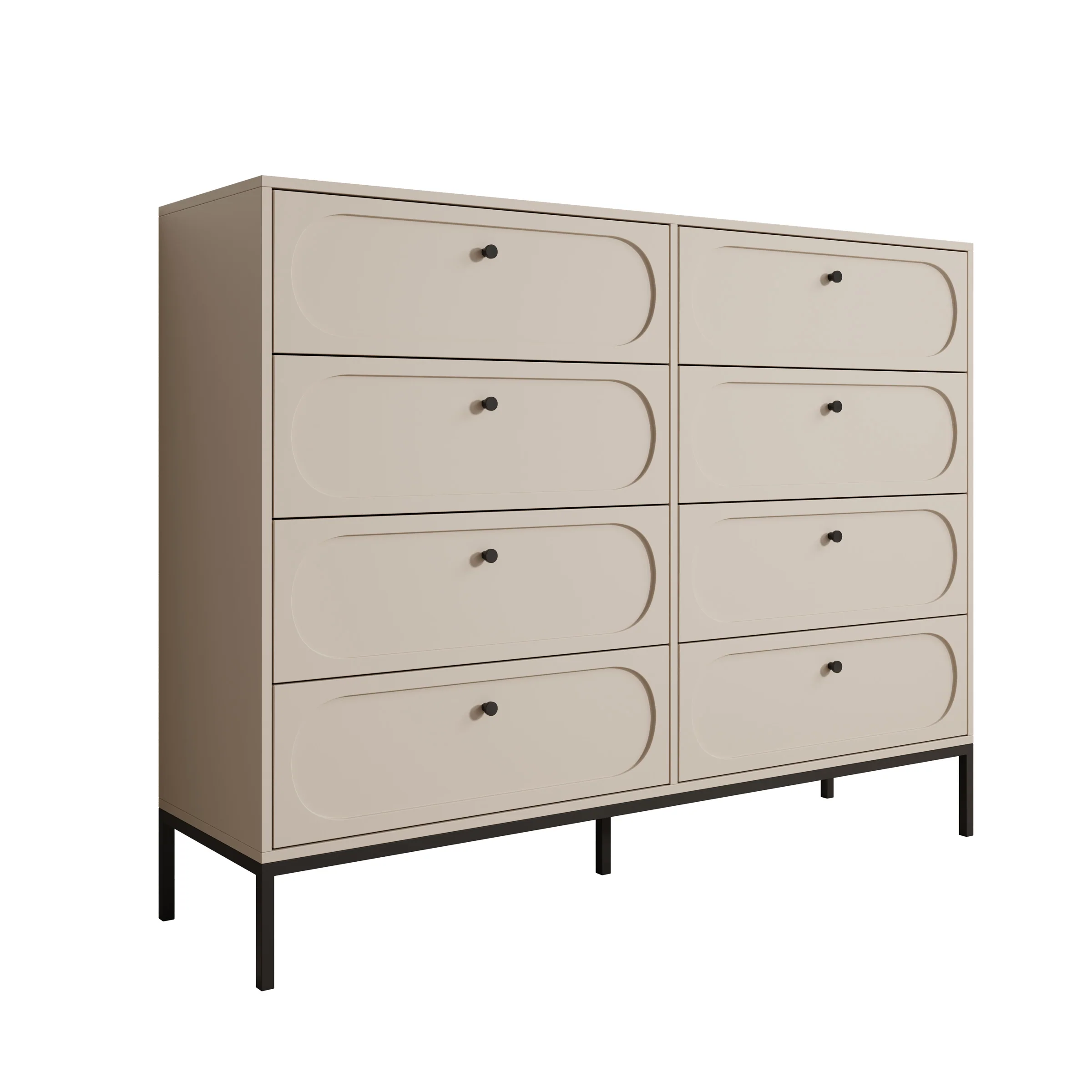 Montserrat - Ladekast met 8 lades - Beige - 150x40x115 cm - Image 7