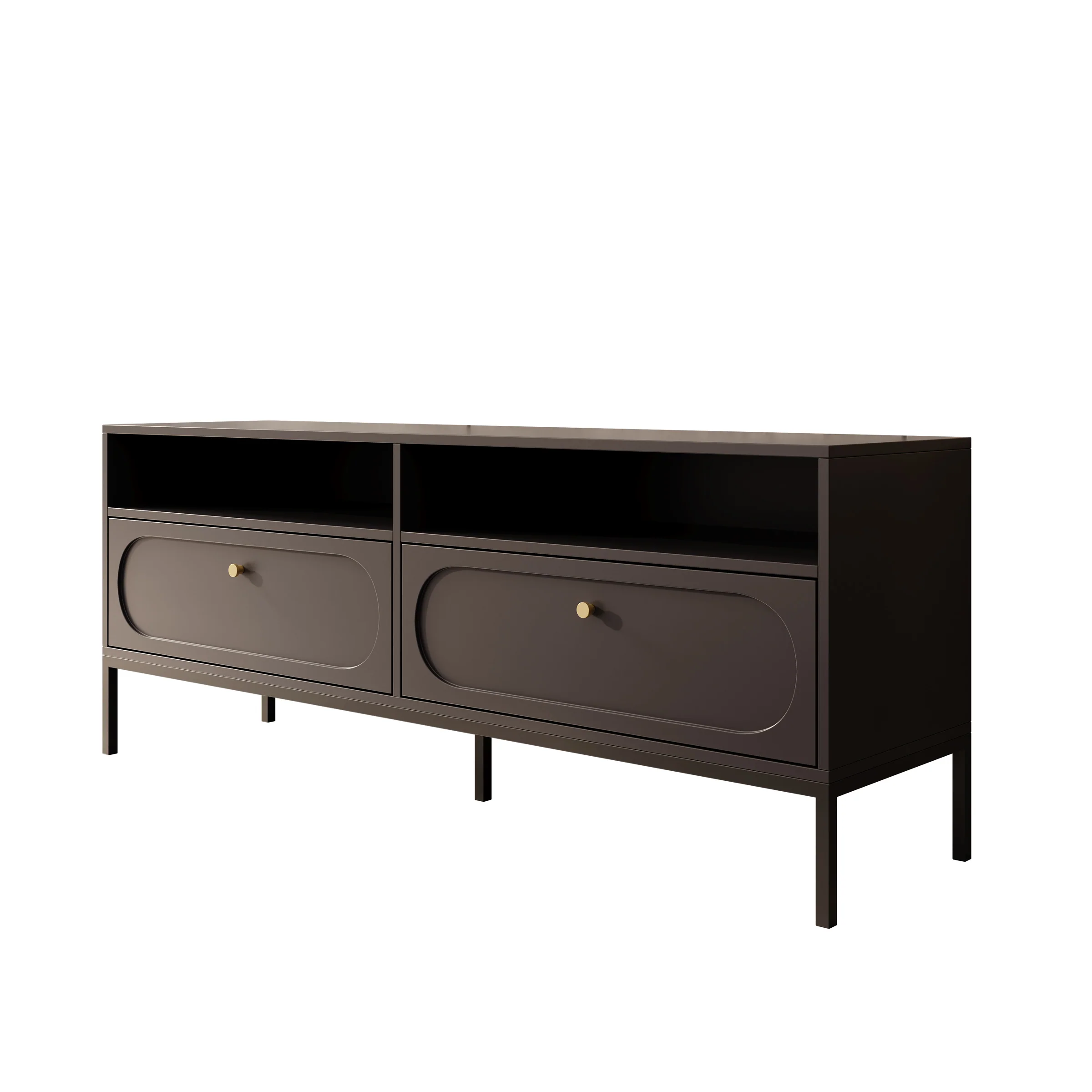 Montserrat - TV-Meubel - Zwart - 150x40x60 cm - Image 6