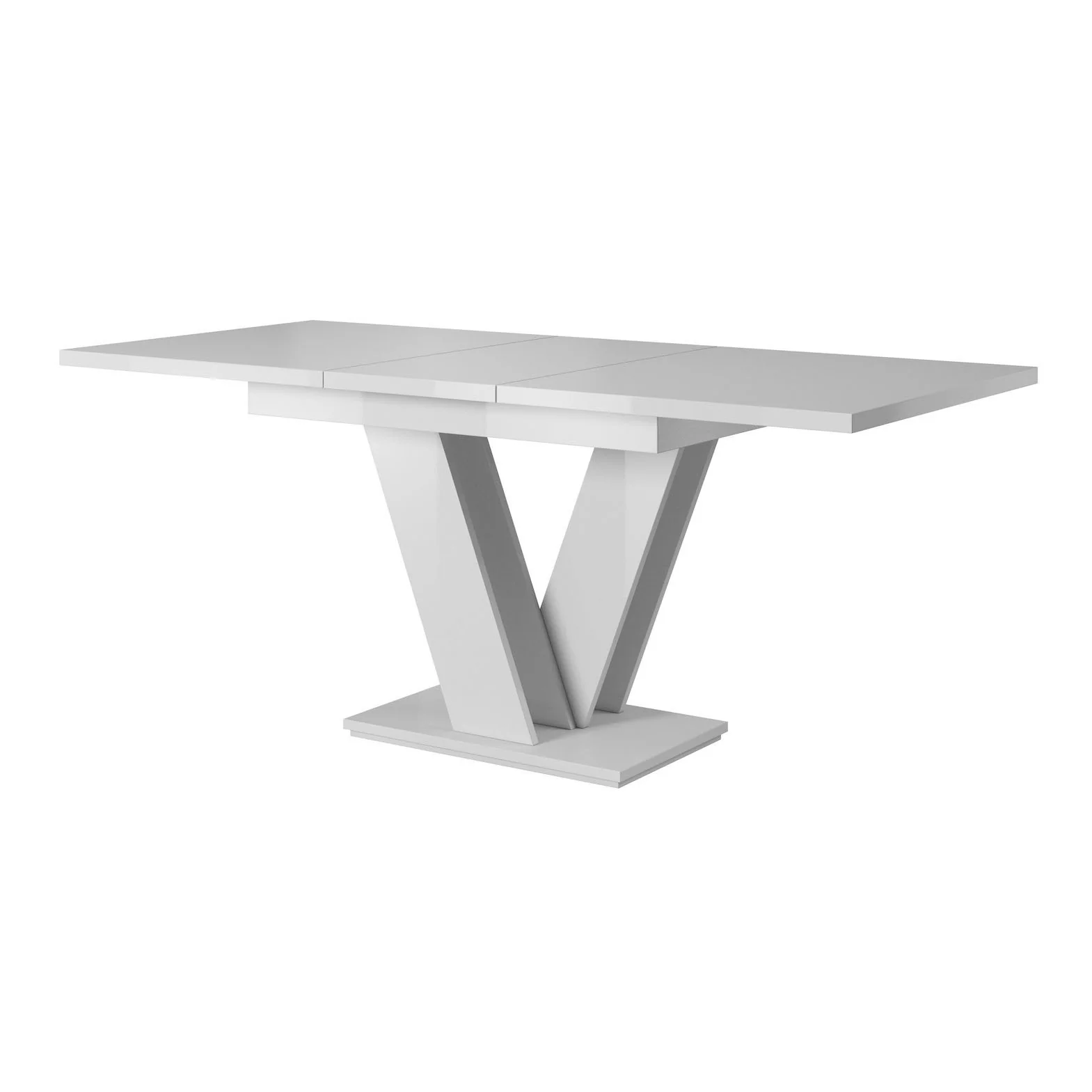 Moris - Eetkamertafel - Wit - 120x80x75 cm - Image 4