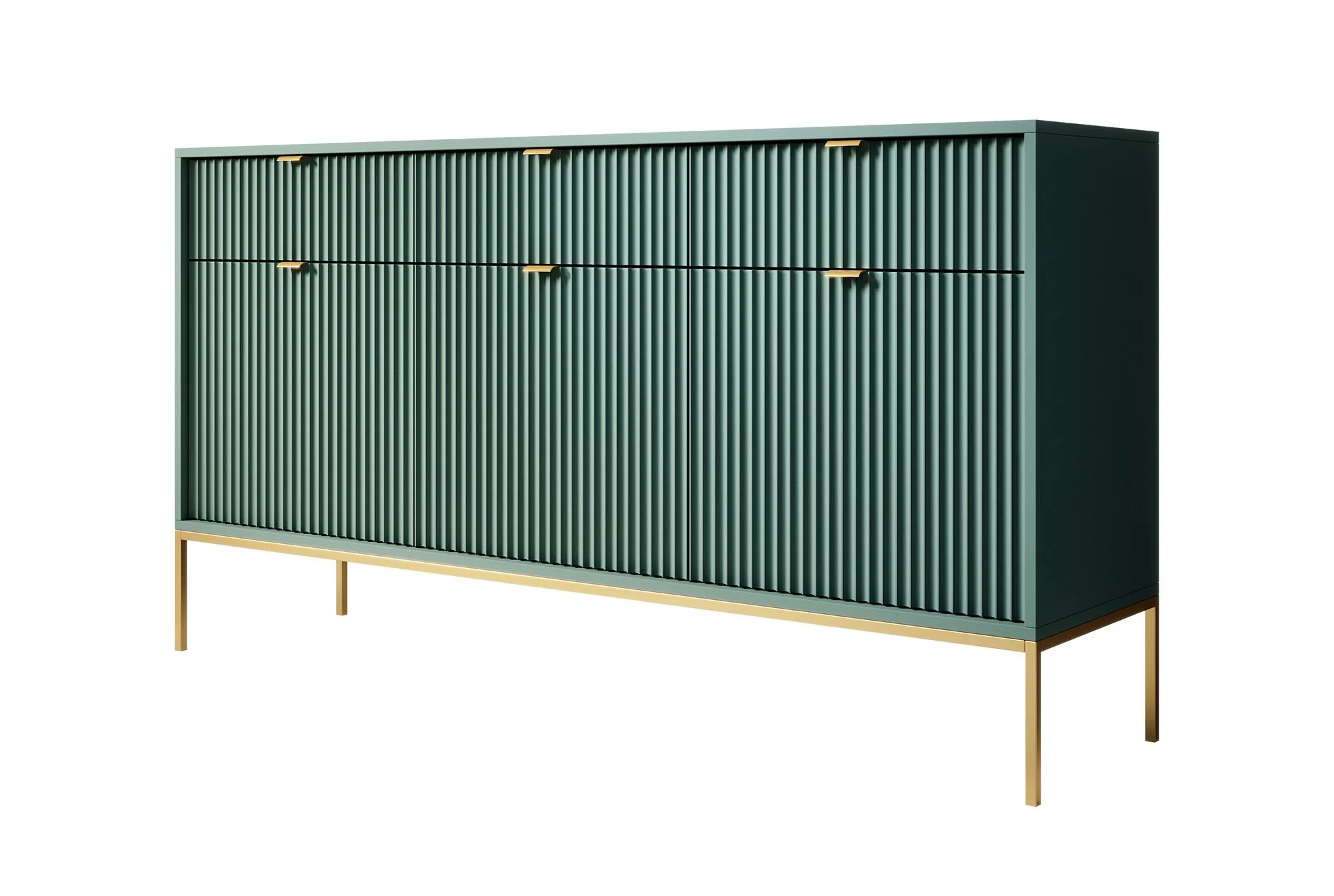 Navil 2 - Dressoir - Groen - 154x39x83 cm - Image 6