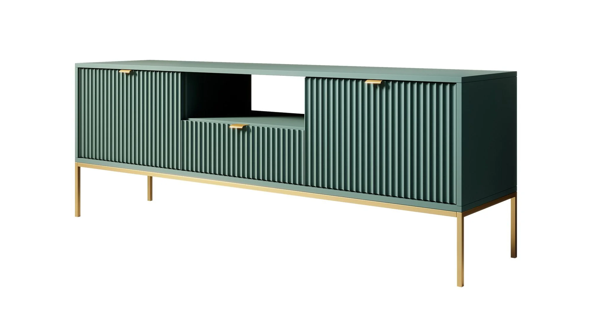 Navil 2 - TV-Meubel - Groen  - 154x39x56 cm - Image 6