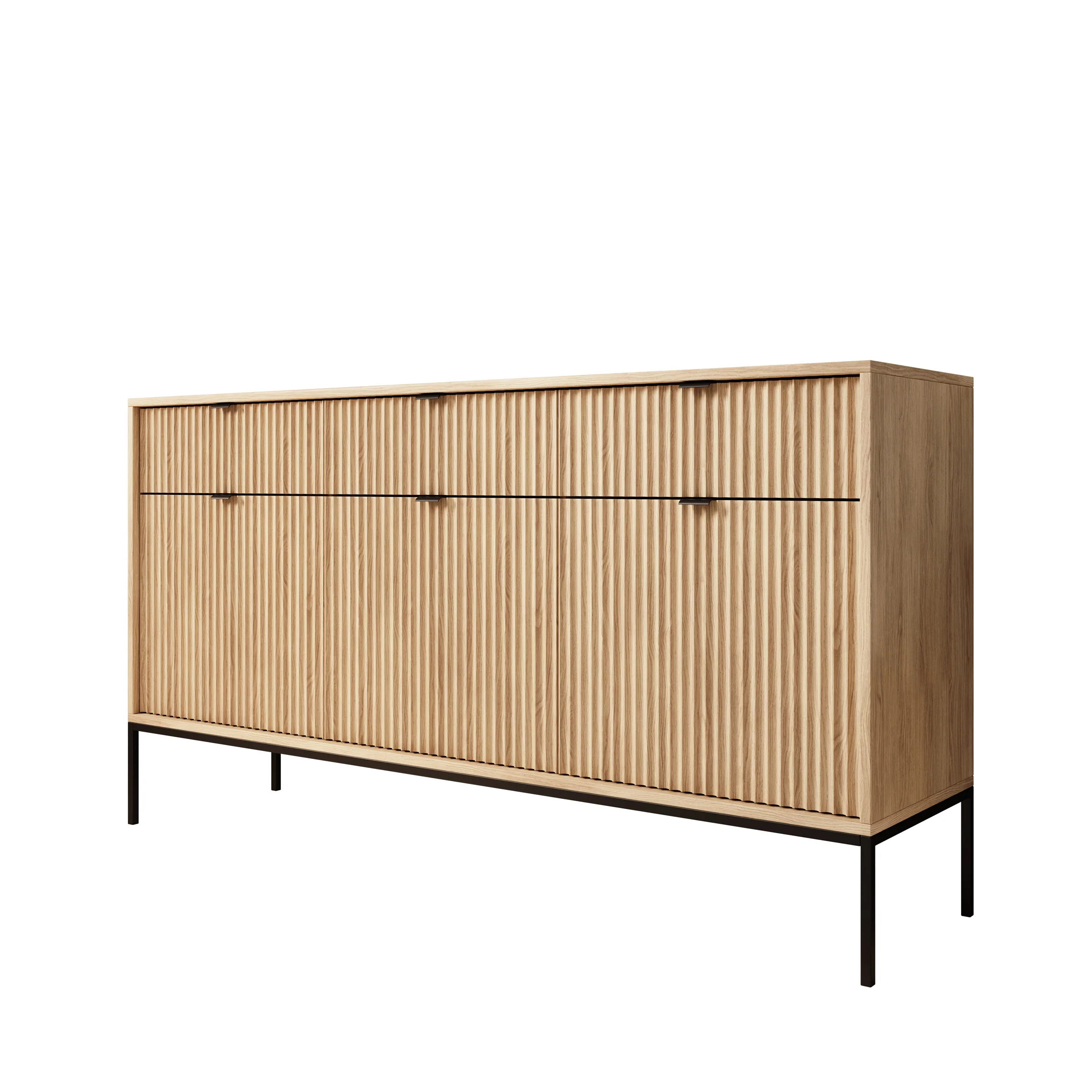 Navil - Dressoir - Eikenpatroon - 154x39x83 cm - Image 6
