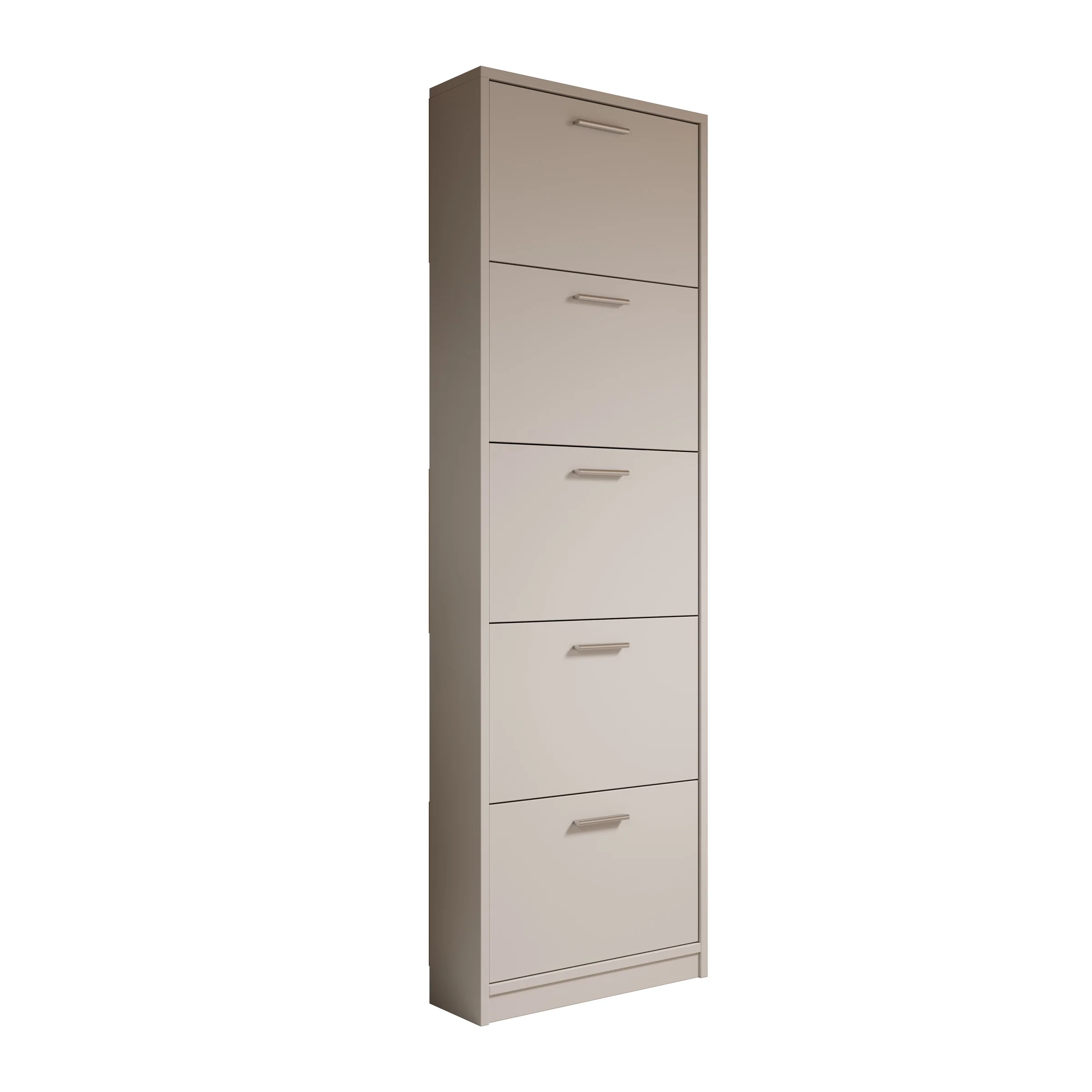 Nivik - Schoenenkast 5 vakken - Wit - 58x20x186 cm - Image 7