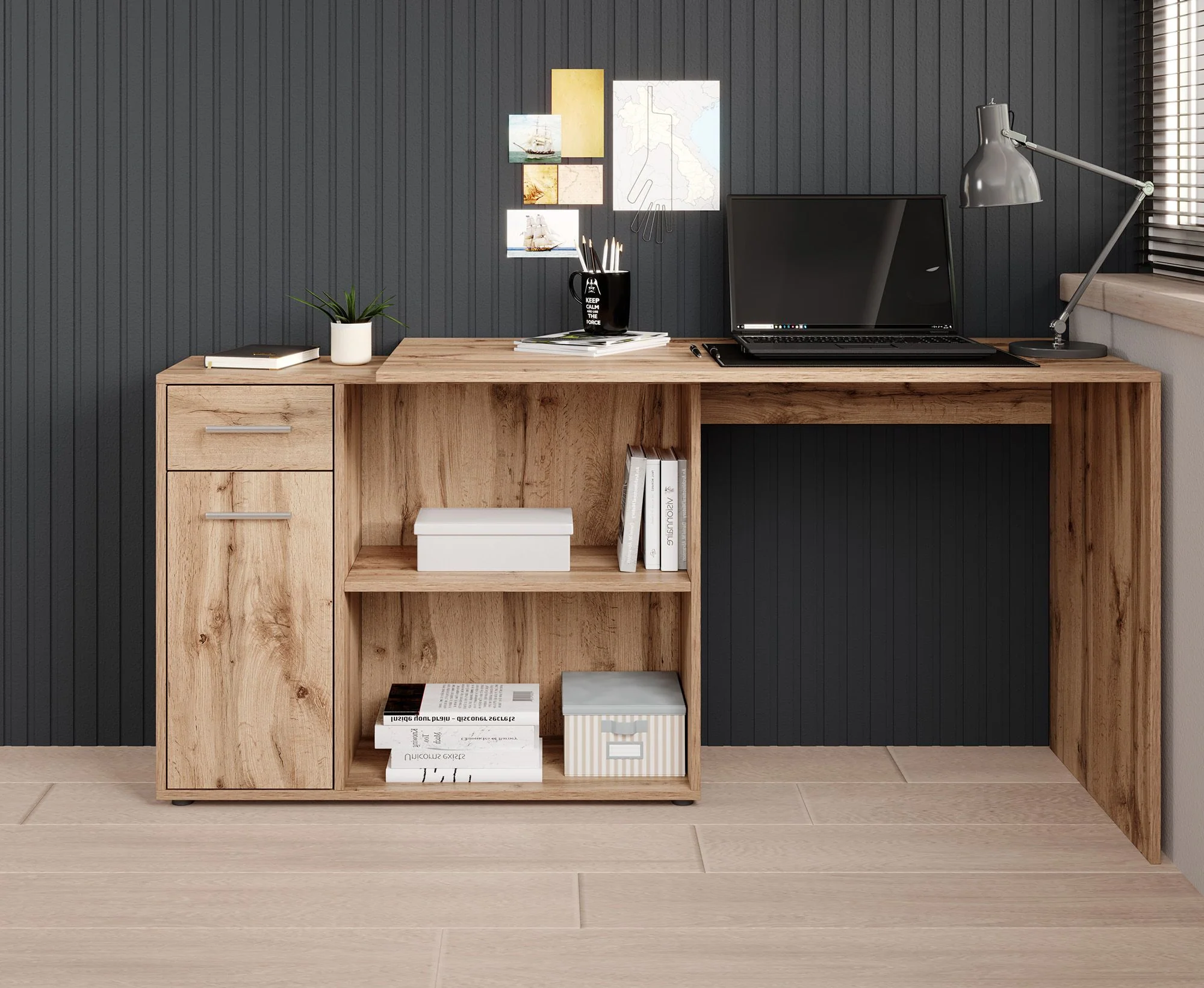 Nomi - Bureau - Eiken - 120x92 cm - Image 3