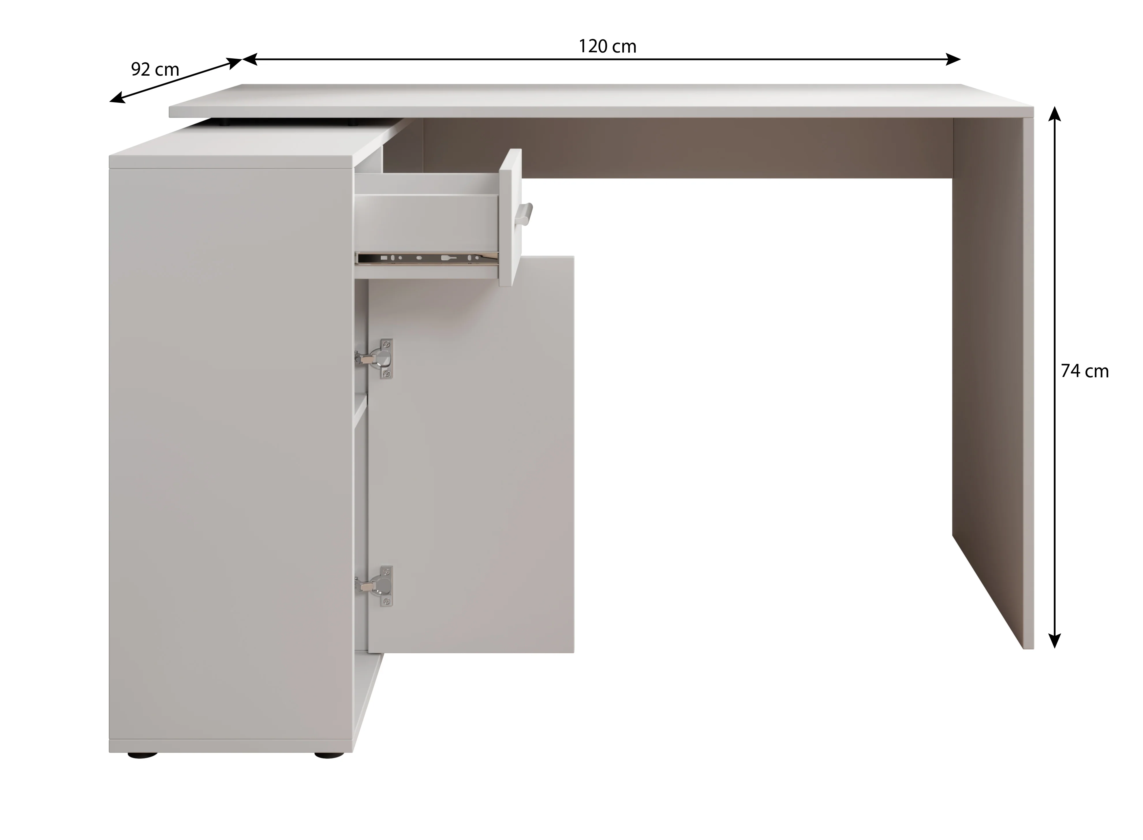 Nomi - Bureau - Eiken - 120x92 cm - Image 9