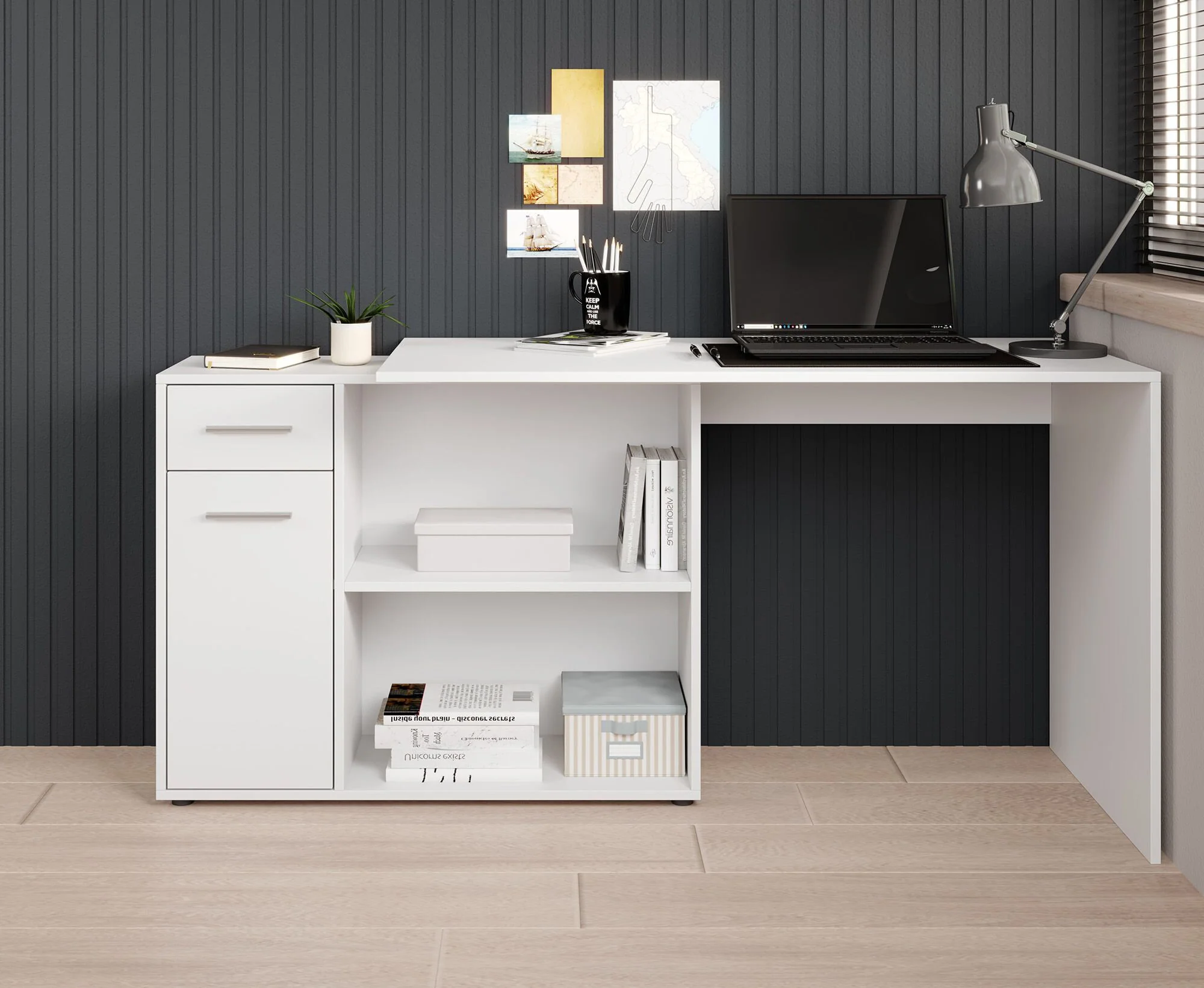 Nomi - Bureau - Wit - 120x92 cm - Image 3