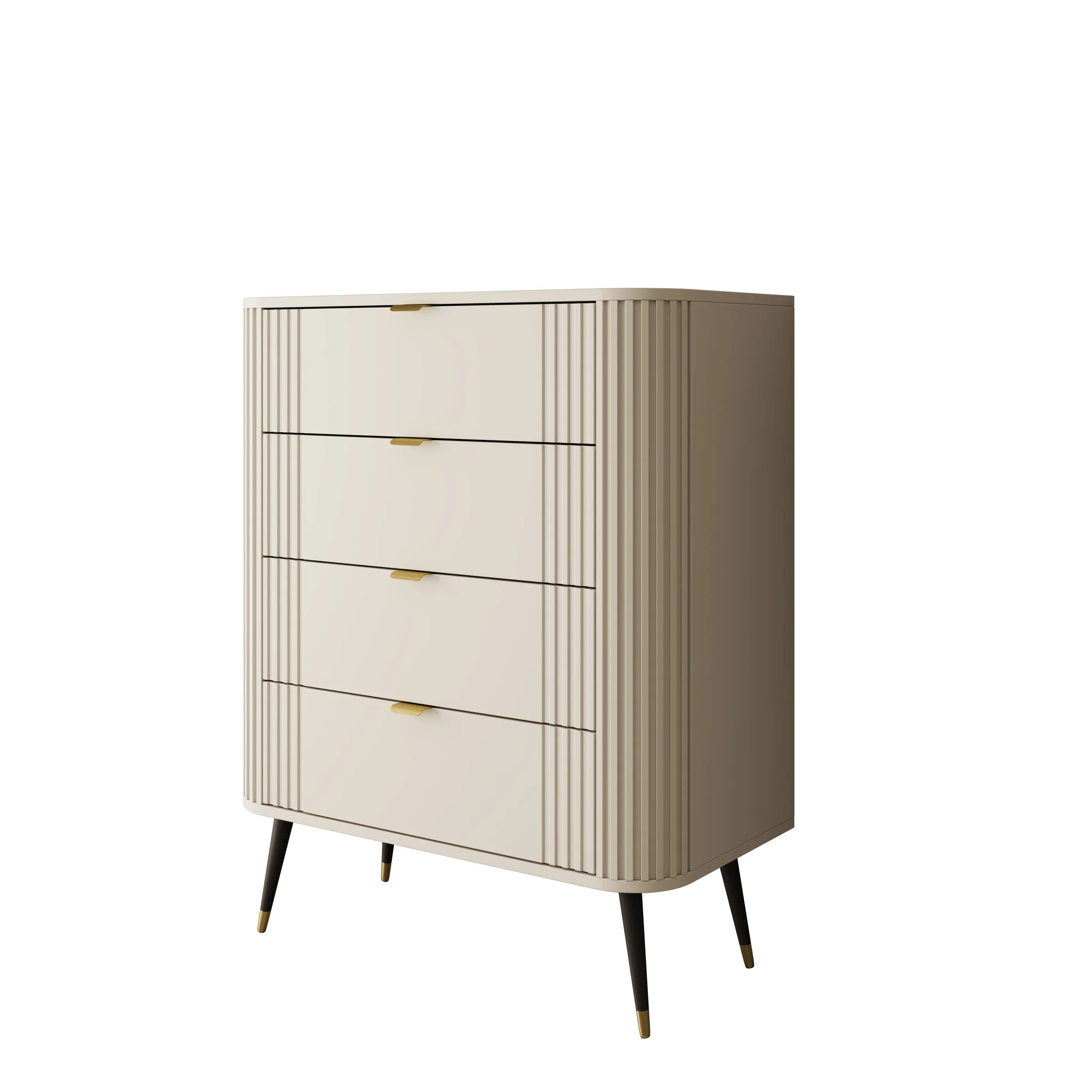 Oahu - Ladekast met 4 lades - Beige - 78x40x99 cm - Image 7