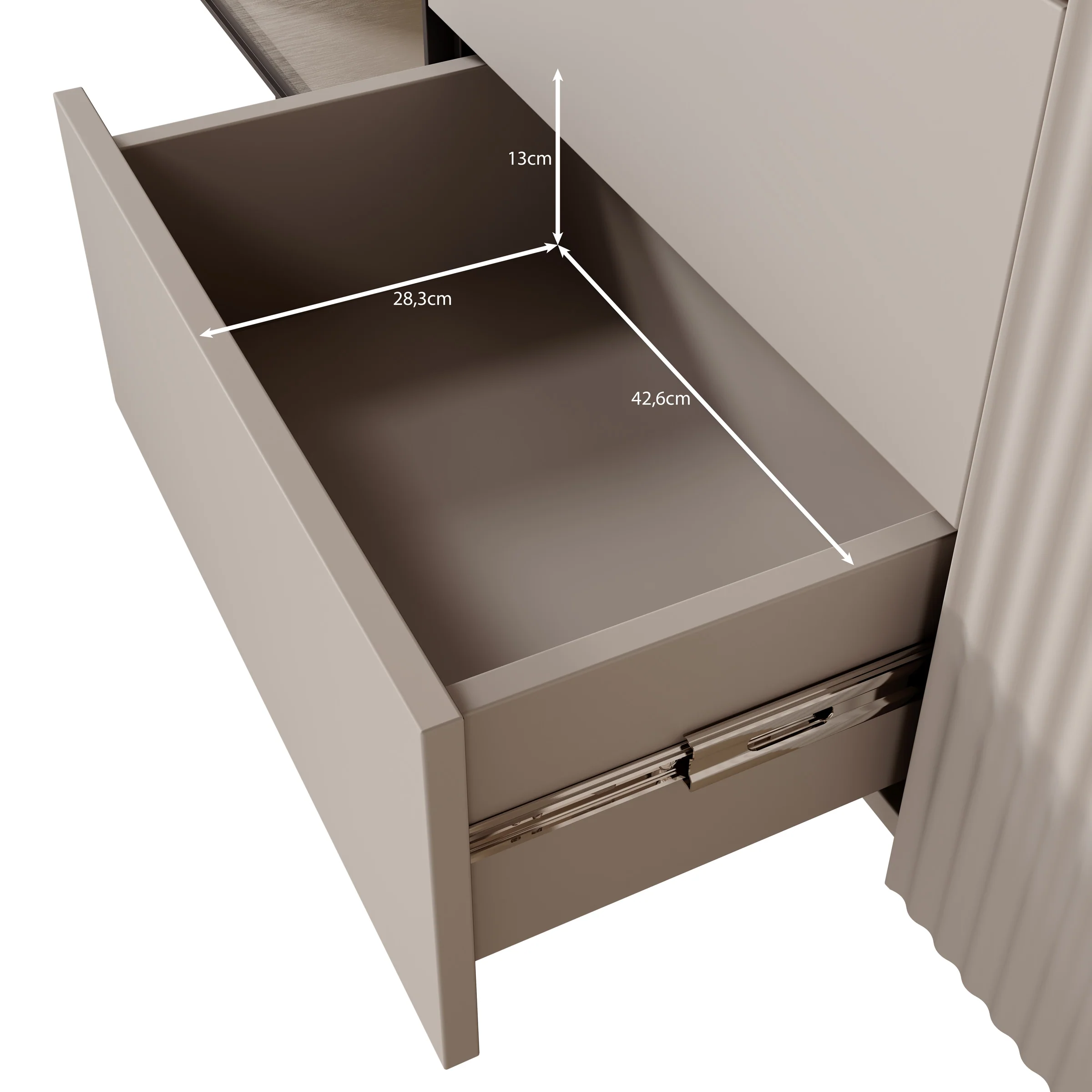 Okari - Dressoir - Eikenpatroon - 157x39x84 cm - Image 6
