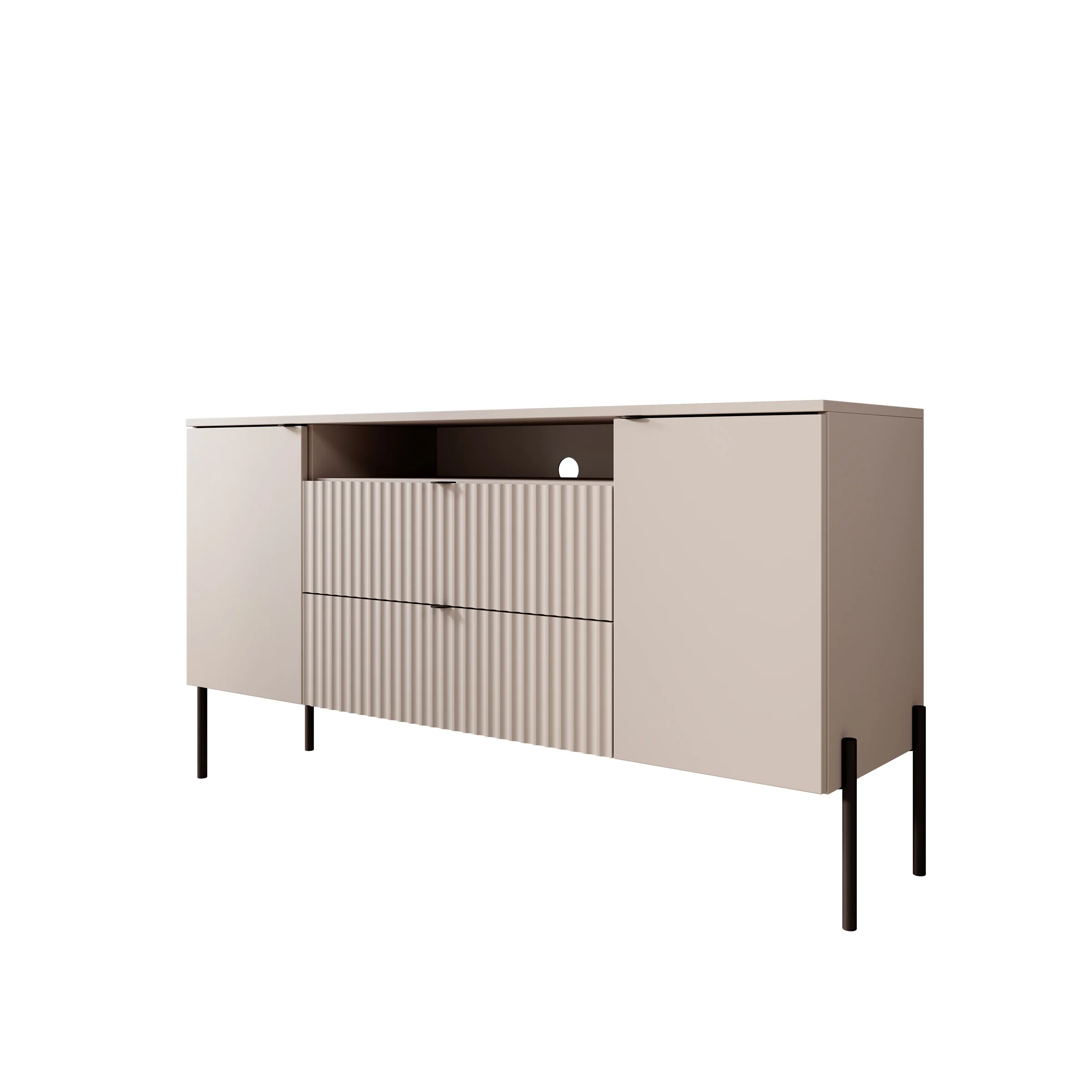 Oriya - Dressoir - Beige - 140x40x75 cm - Image 7