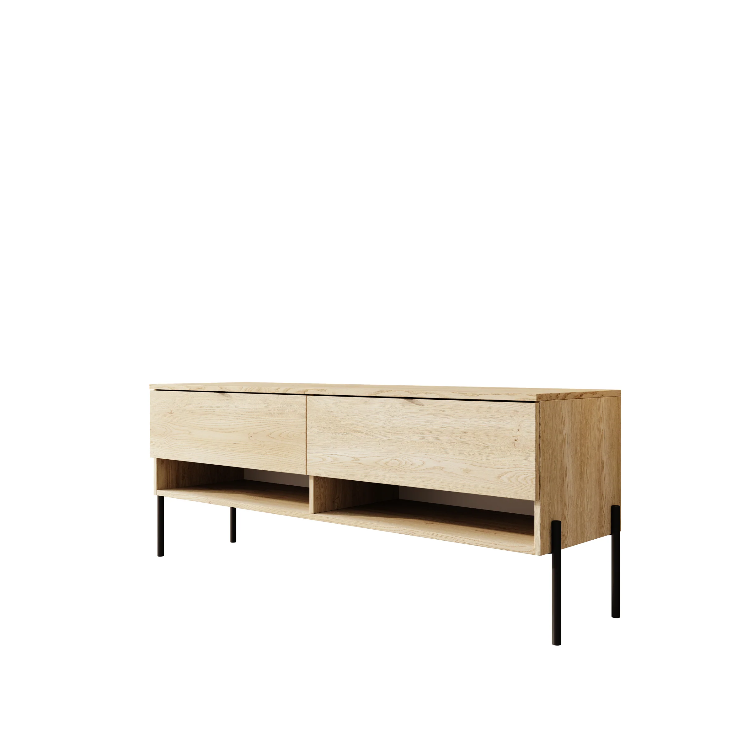 Oriya - TV-Meubel - Eikenpatroon - 140x40x55 cm - Image 8