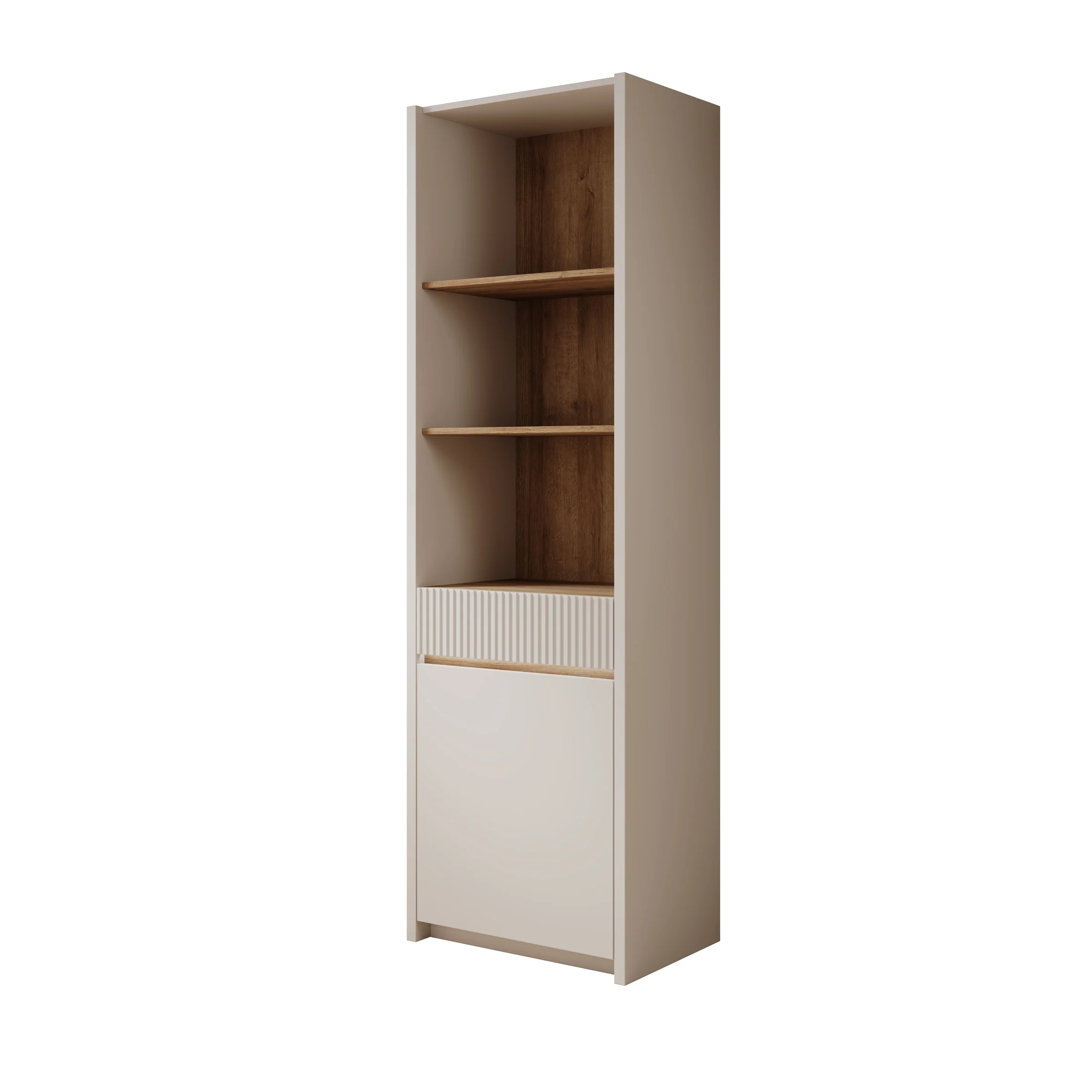 Orlano - Boekenkast - Beige - 61x42x197 cm - Image 7