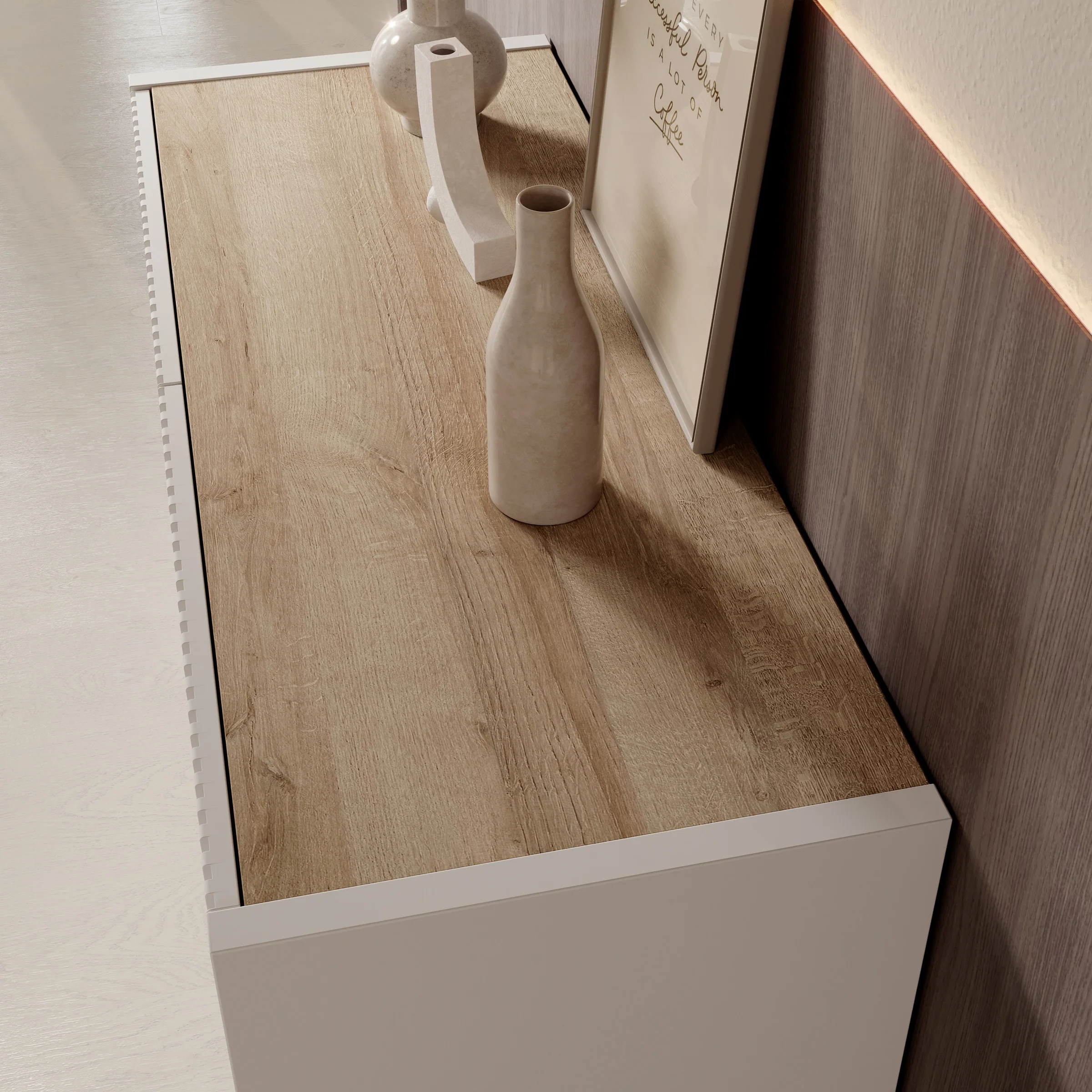Orlano - Dressoir - Beige - 105x42x86 cm - Image 5