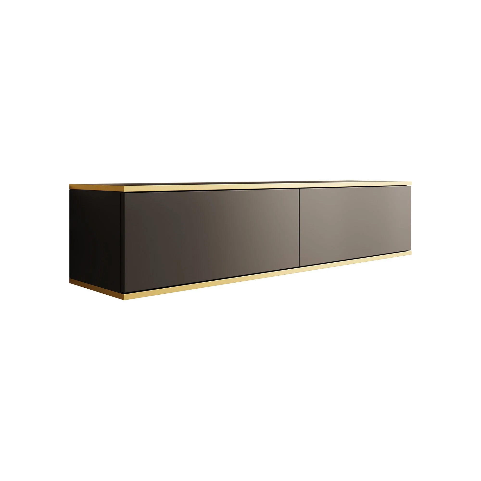 Orleans - TV-Meubel - Zwart  - 135x32x30 cm - Image 6