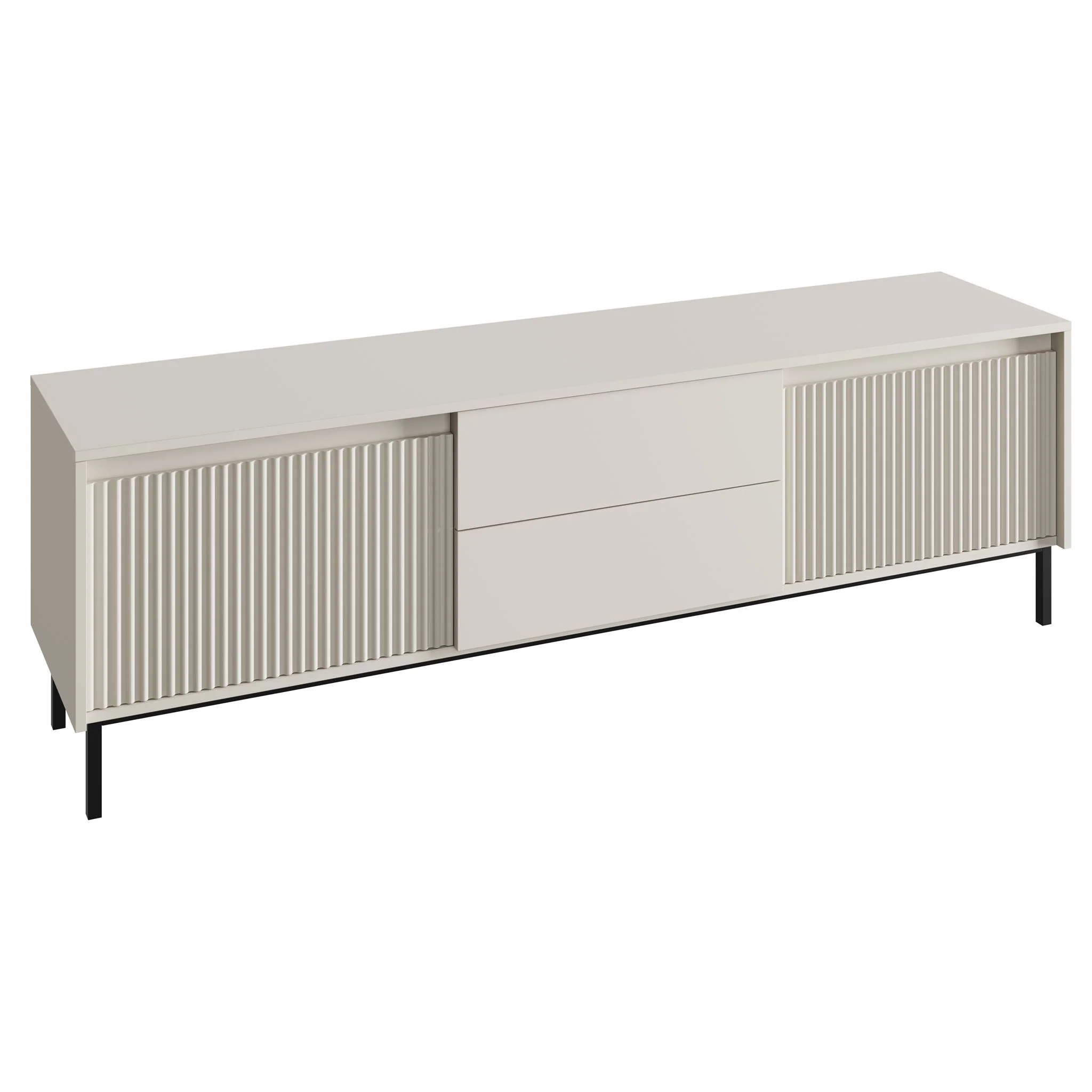 Orvana 2 - TV-Meubel met 2 deuren - Beige  - 174x40x60 cm - Image 6