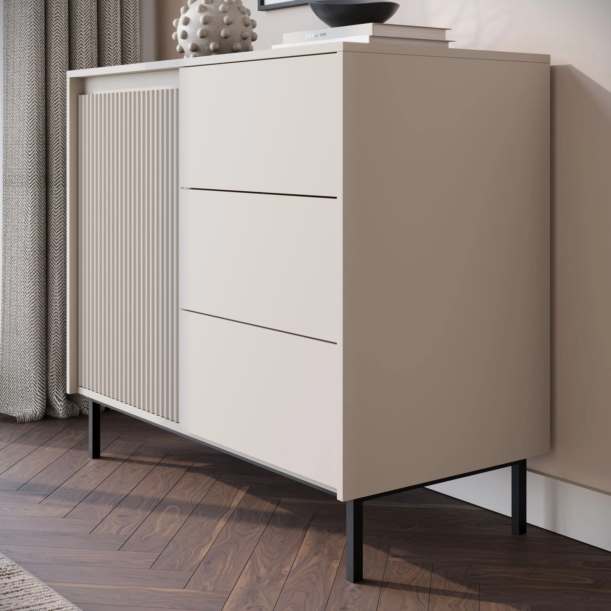 Orvana - Dressoir - Beige - 103x50x90 cm - Image 4