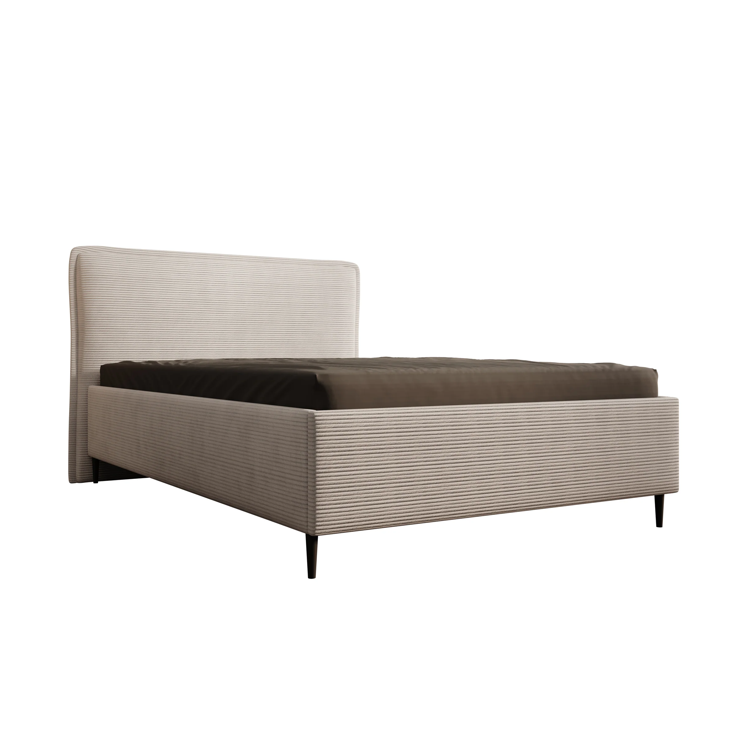 Palawan - Tweepersoonsbed - Ribstof beige - 140x200 cm - Image 5