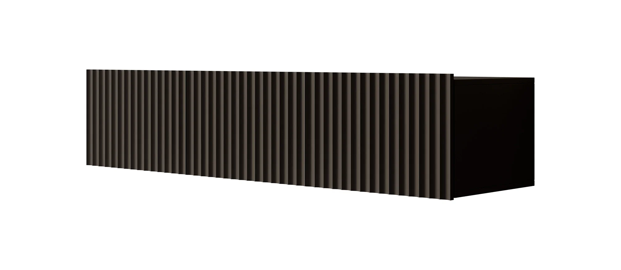 Pepinos - TV-Meubel - Mat zwart - 150x42x33 cm - Image 6