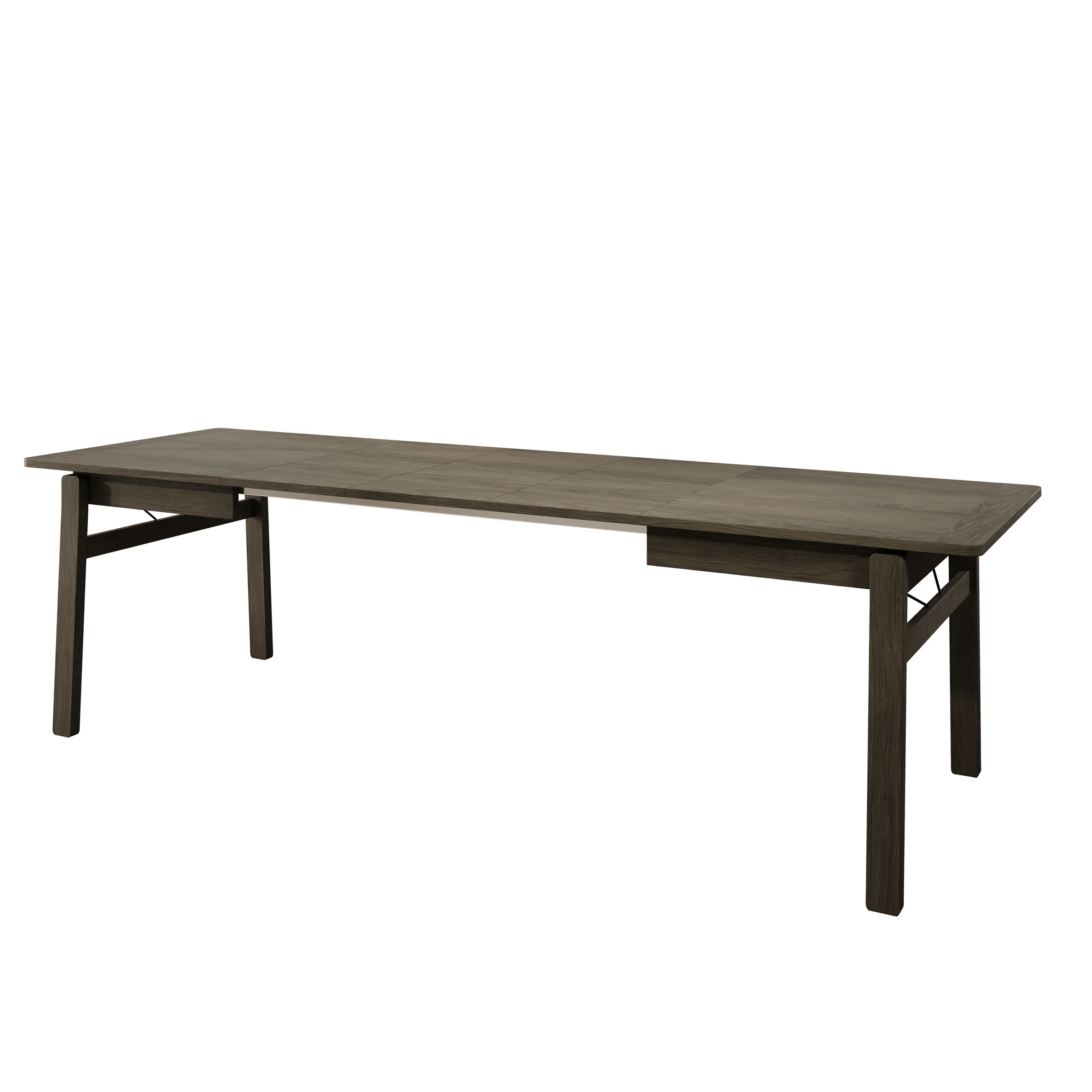Portino - Eetkamertafel - Donker eiken - 149-269x85x77 cm - Image 10