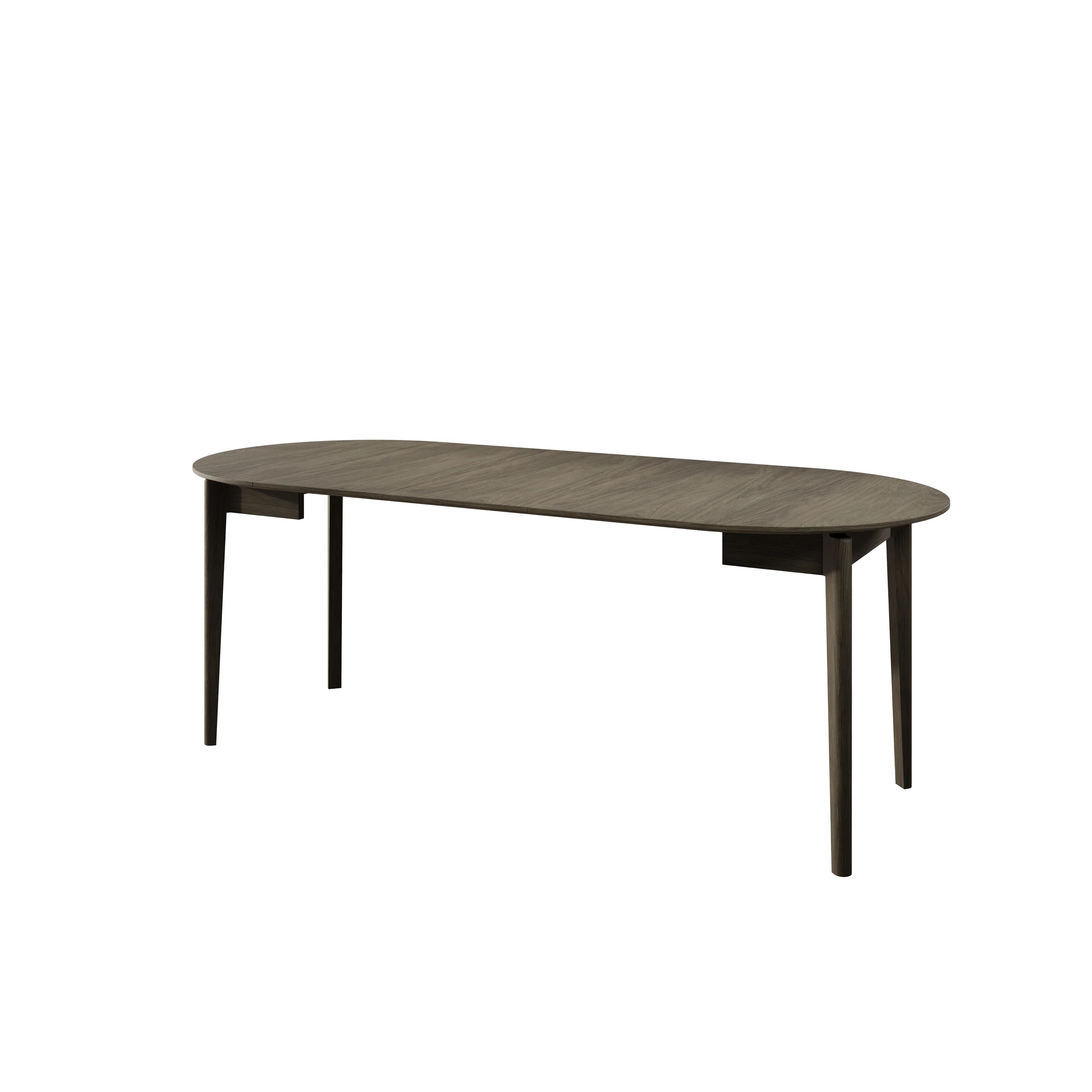 Portino - Eetkamertafel - Donker eiken - 90-210x90x77 cm - Image 10