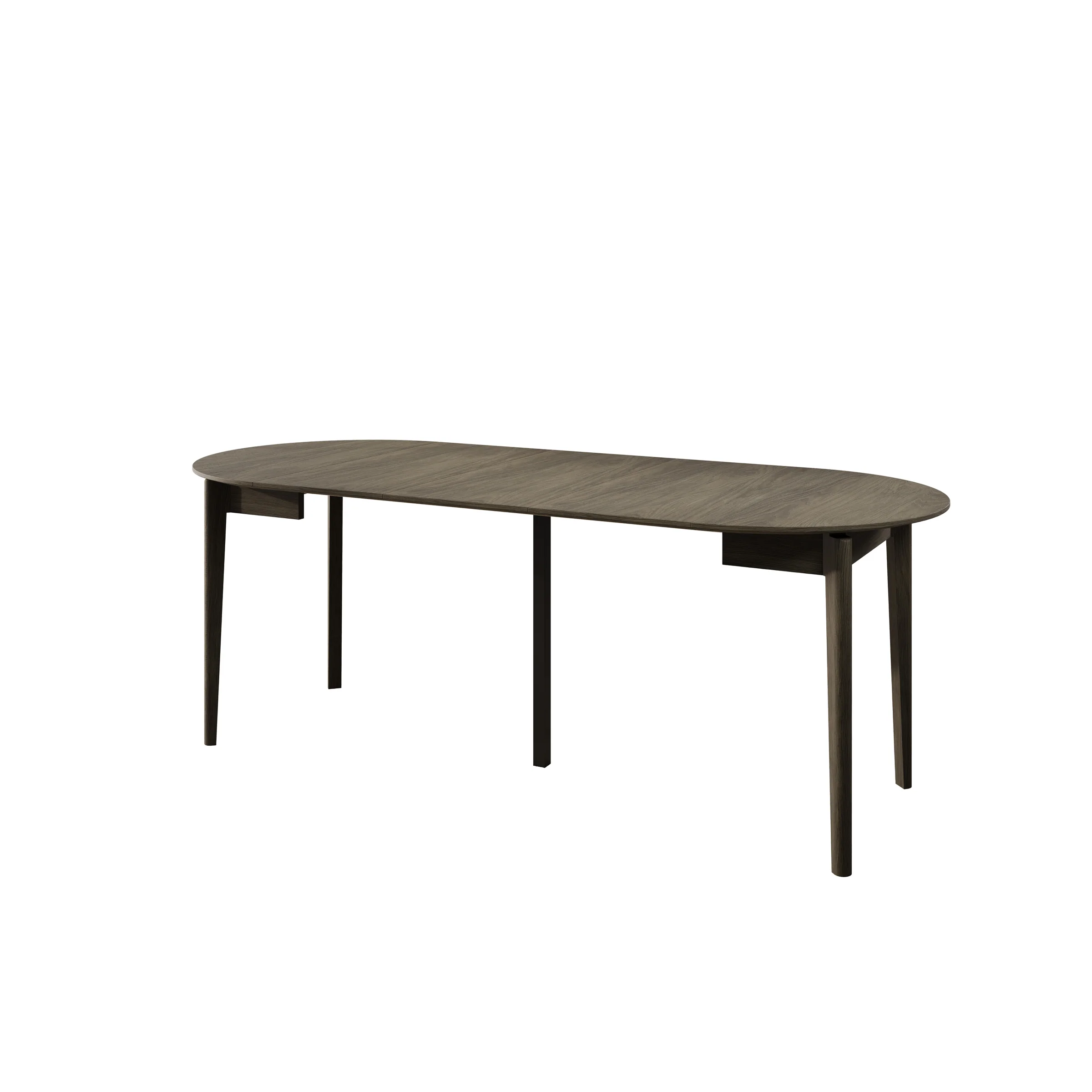 Portino - Eetkamertafel - Donker eiken - 90-210x90x77 cm - Image 11