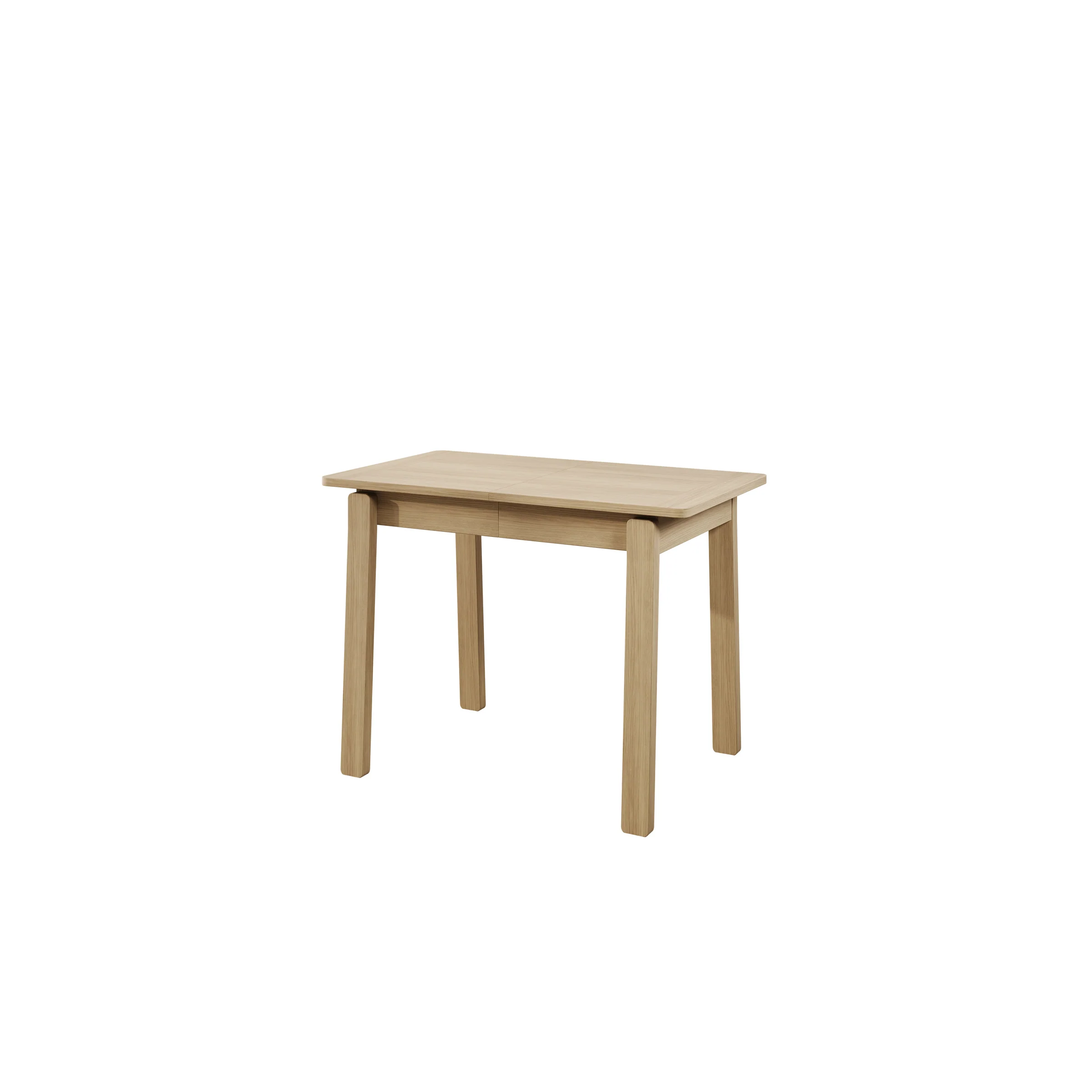 Portino - Eetkamertafel - Licht eiken - 104-224x60x77 cm - Image 9