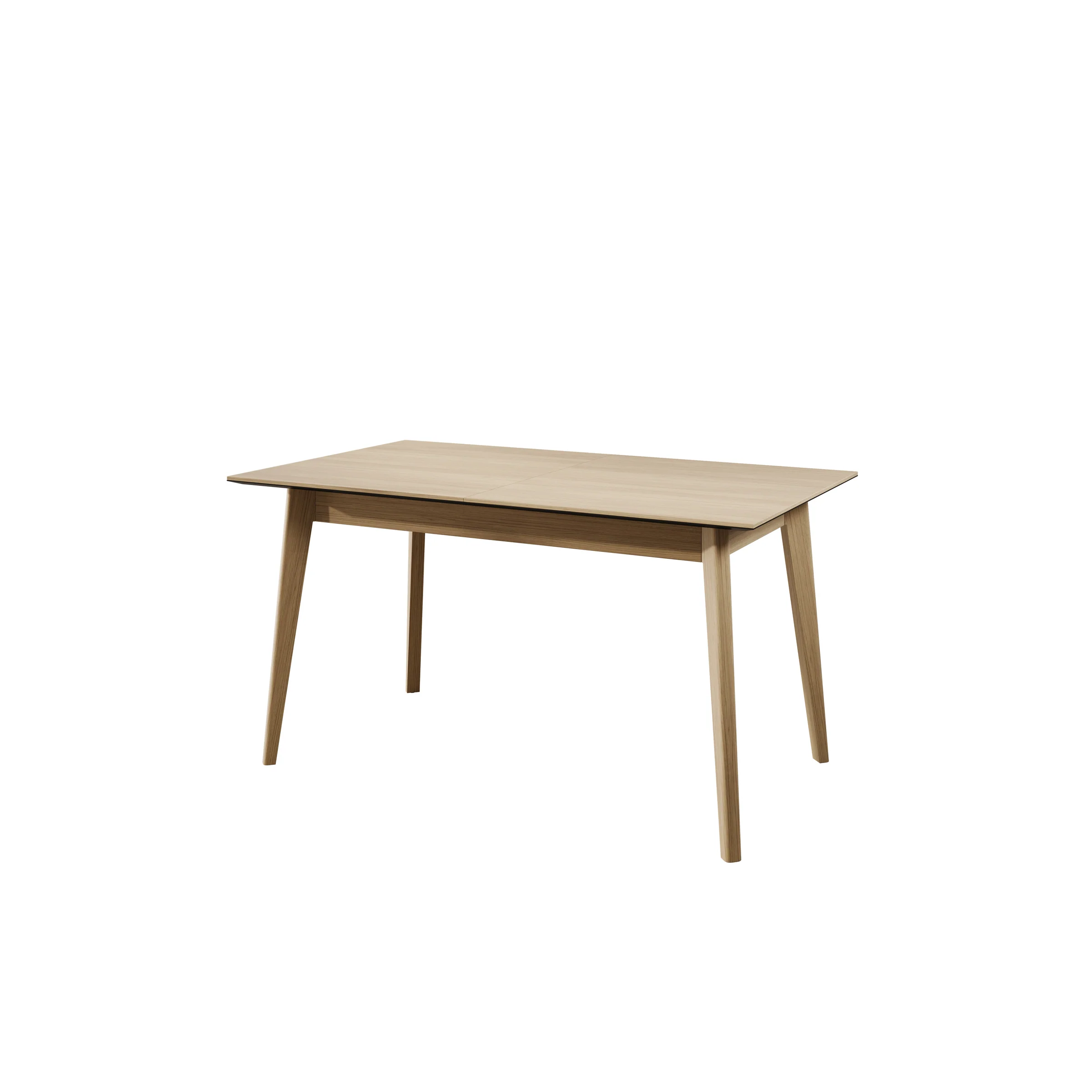 Portino - Eetkamertafel - Licht eiken - 145-220x85x77cm - Image 7