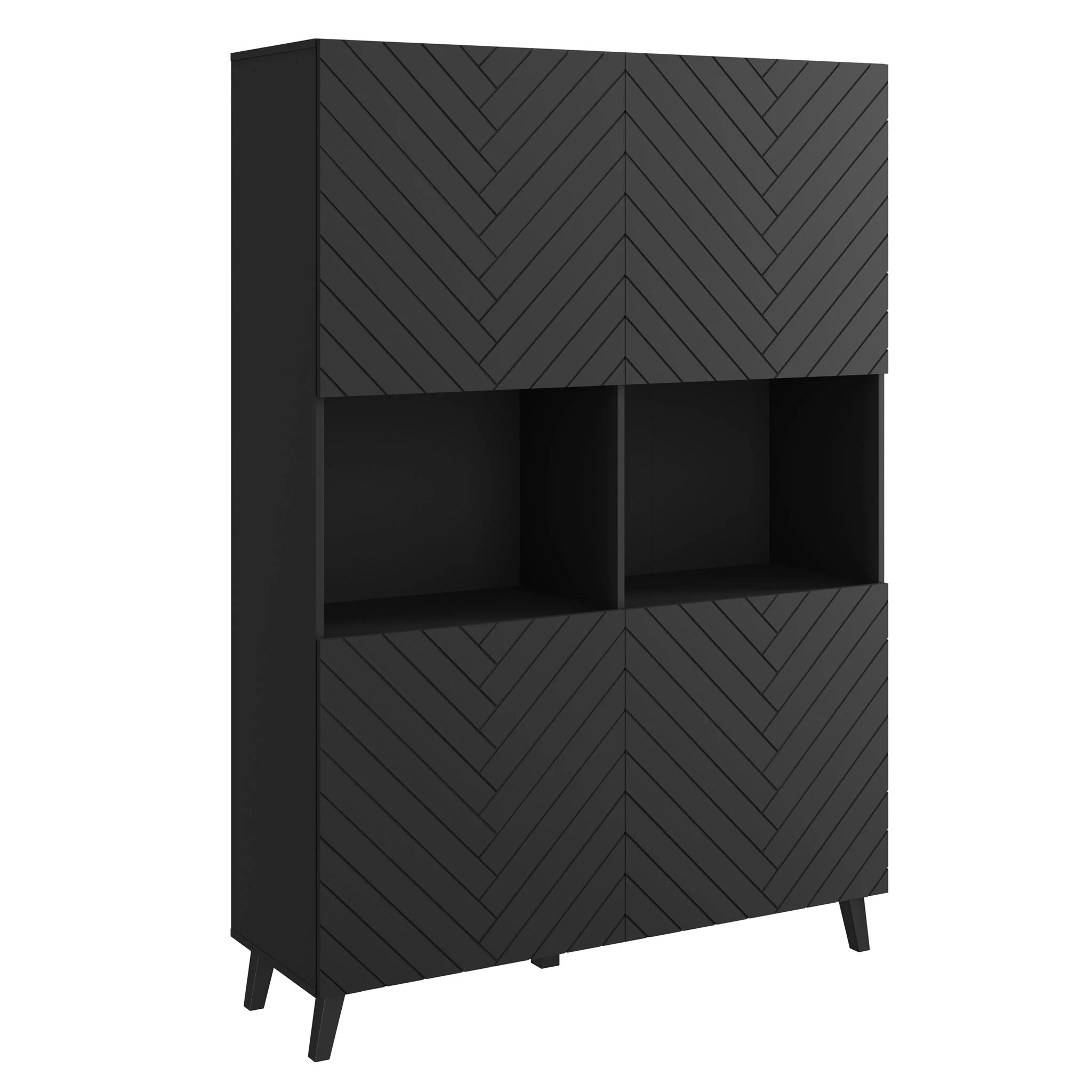 Pulse 2 - Dressoir - Zwart - 120x39x168 cm - Image 6