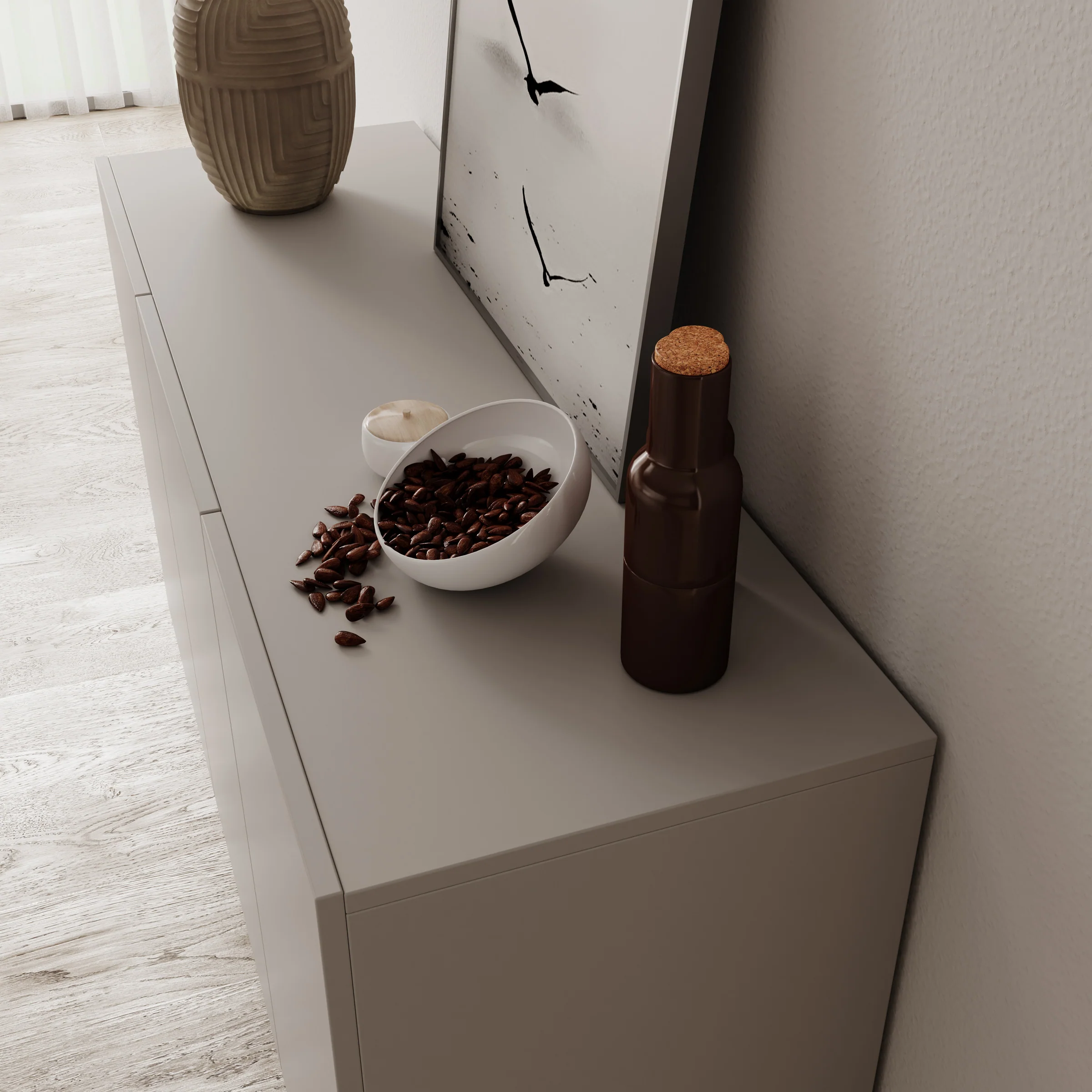 Pulse 3 - Dressoir - Beige - 120x39x76 cm - Image 5
