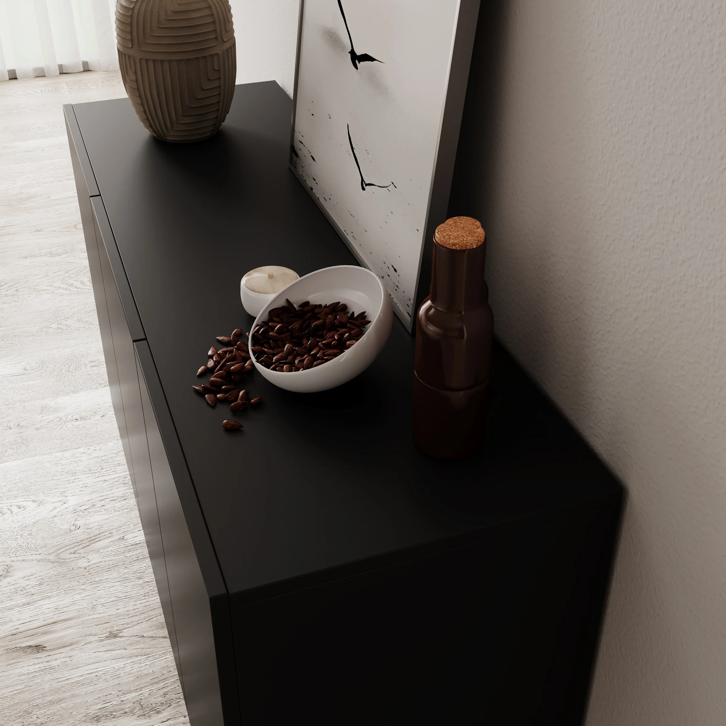 Pulse 3 - Dressoir - Zwart mat - 120x39x76 cm - Image 5