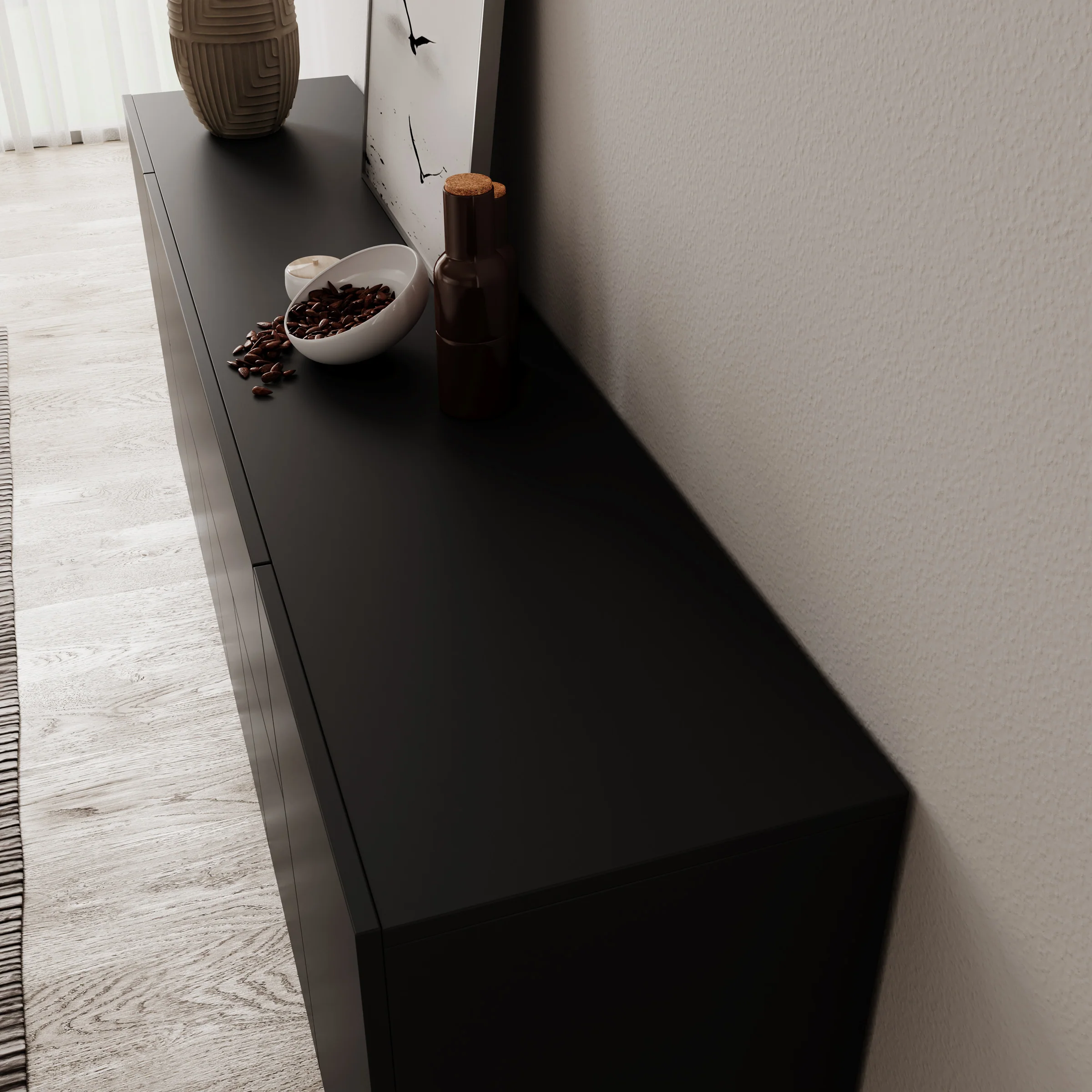 Pulse 4 - Dressoir - Zwart mat - 180x39x76 cm - Image 5