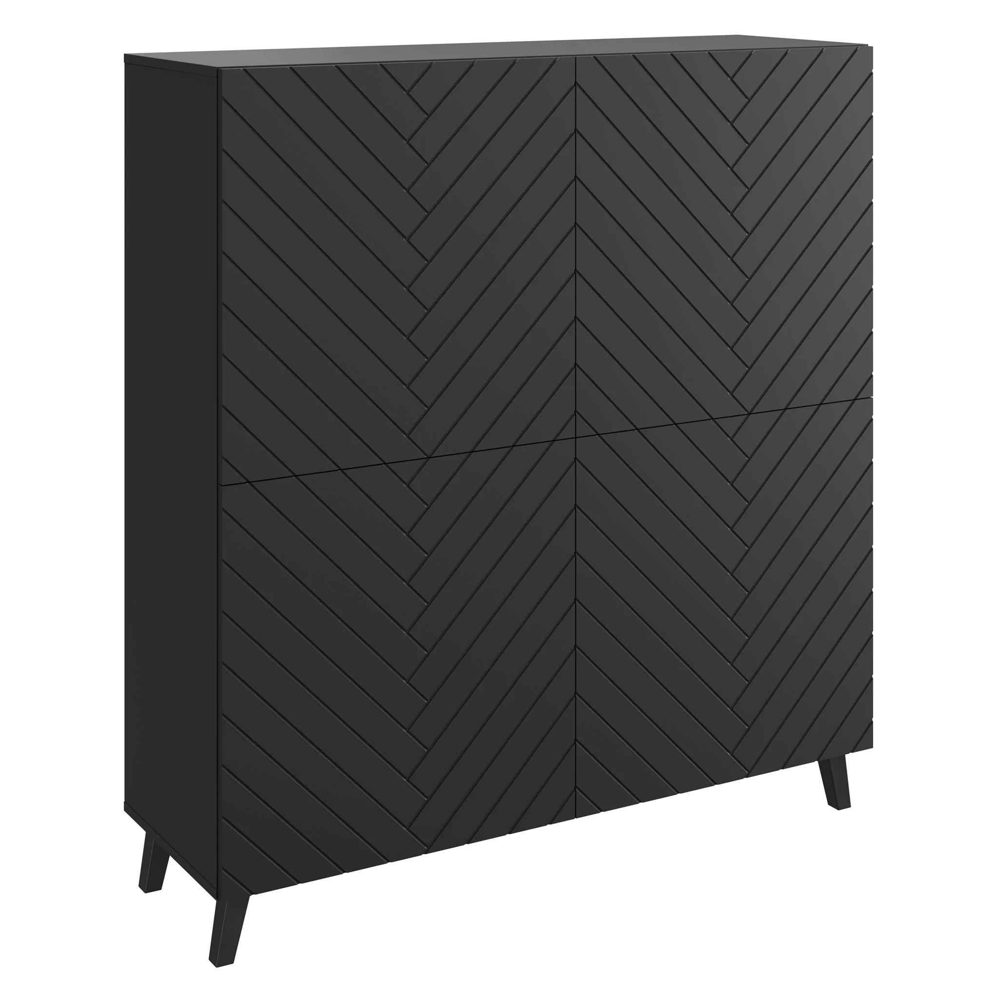 Pulse - Dressoir - Zwart - 120x39x128 cm - Image 6