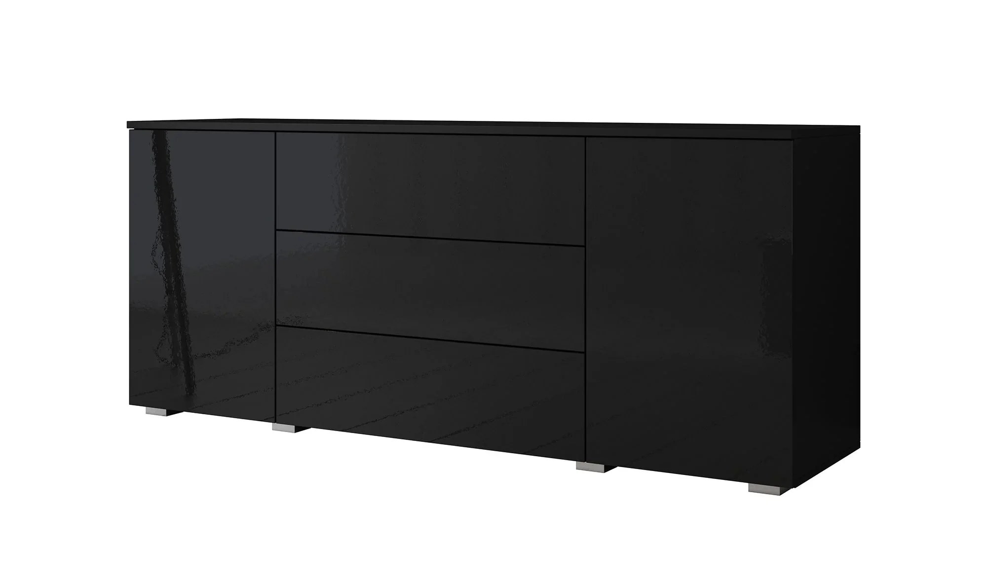 Pure - Dressoir - Zwart - 150x39x68 cm - Image 6