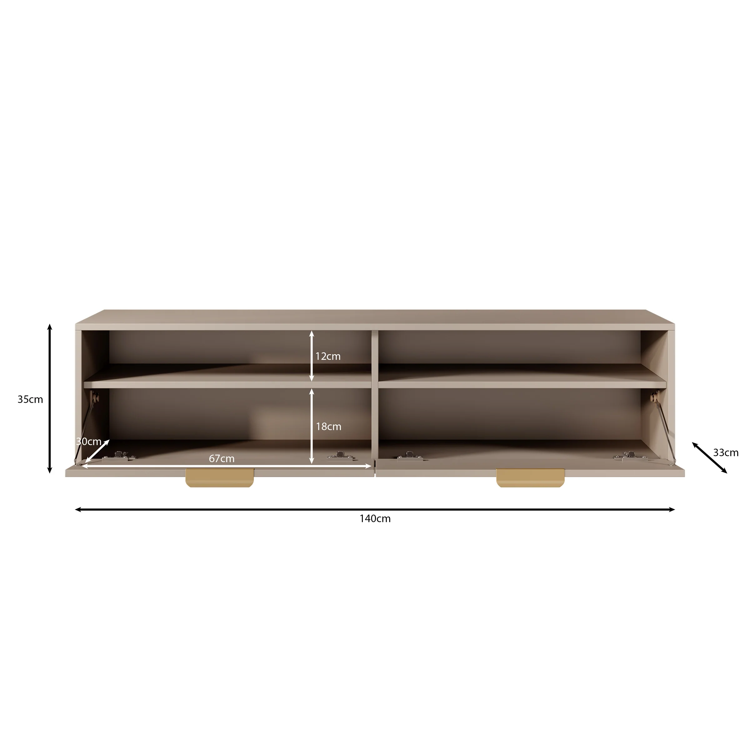 Qipp - TV-Meubel - Beige - Image 5
